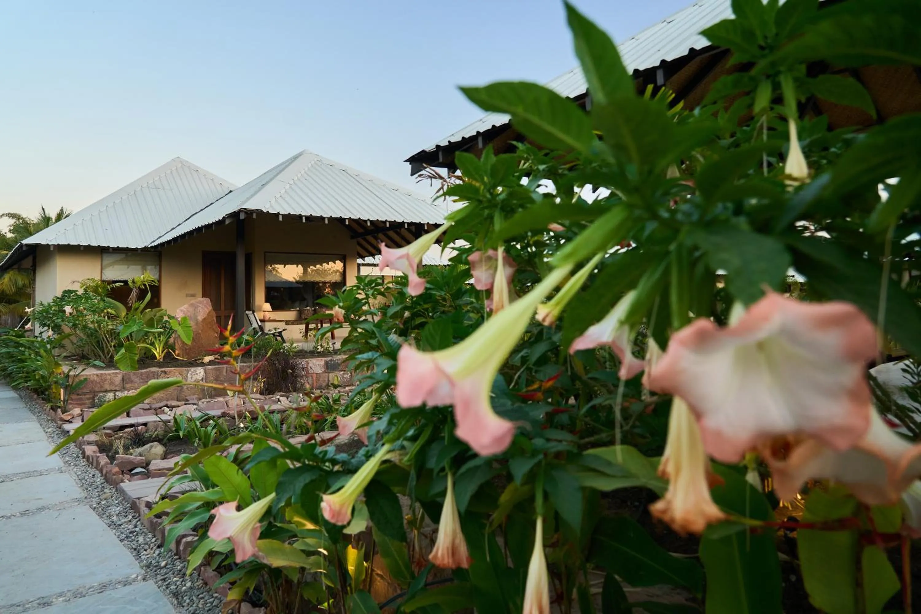 Facade/entrance in Shambhala