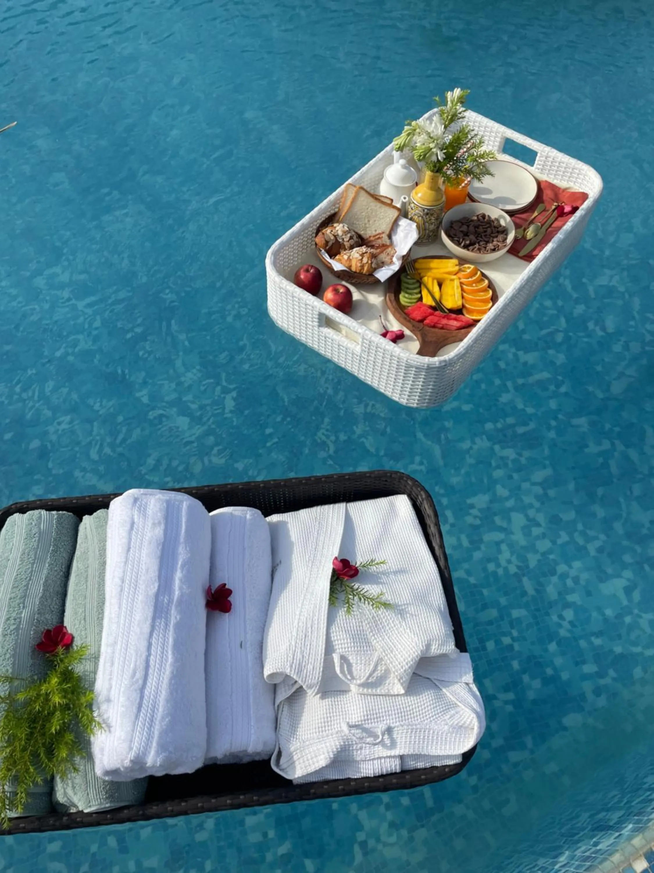 Swimming pool in Shambhala