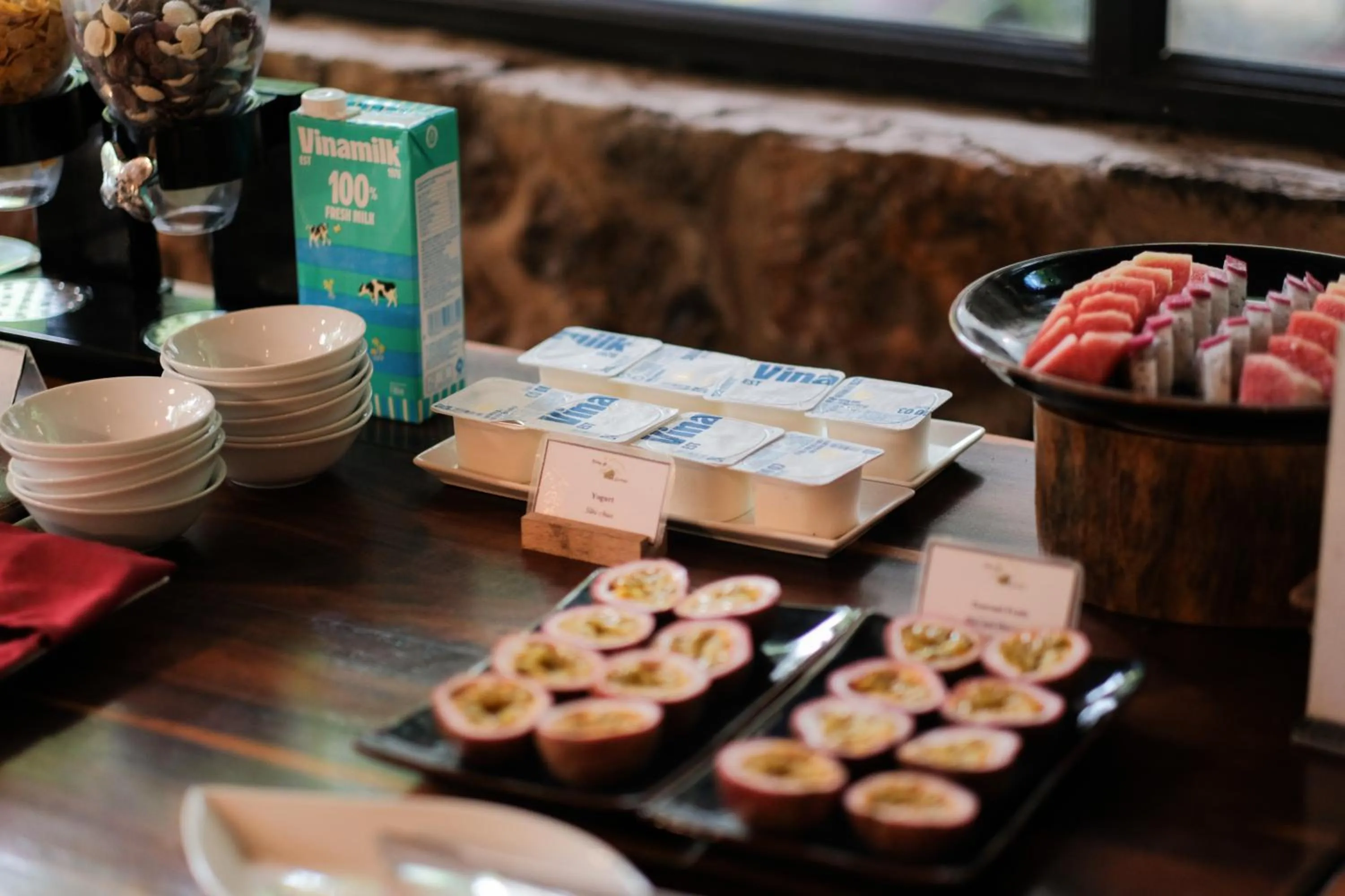 Breakfast in Trang An Ecolodge