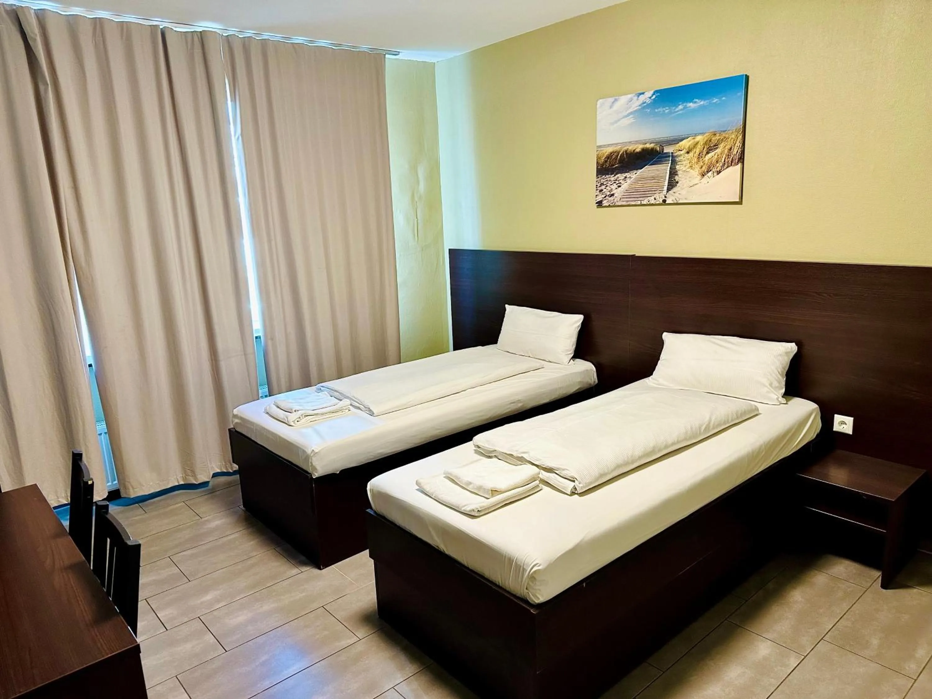 Bed in Hotel City Star