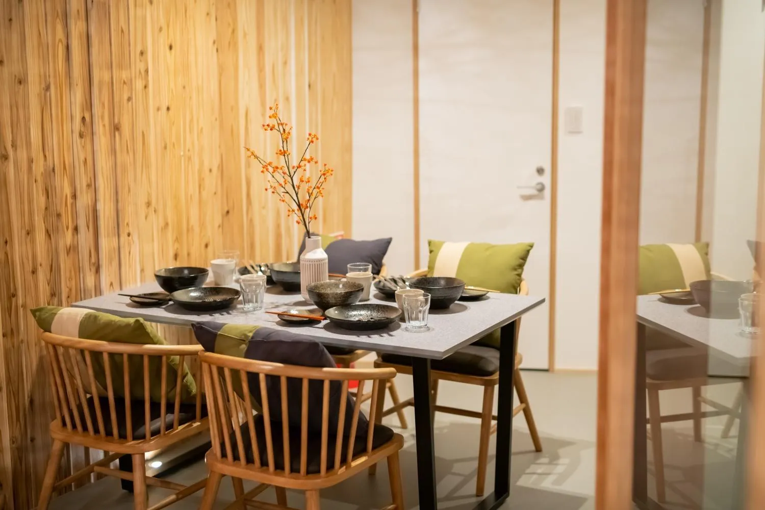 Dining area in REN Kitamatsunoki