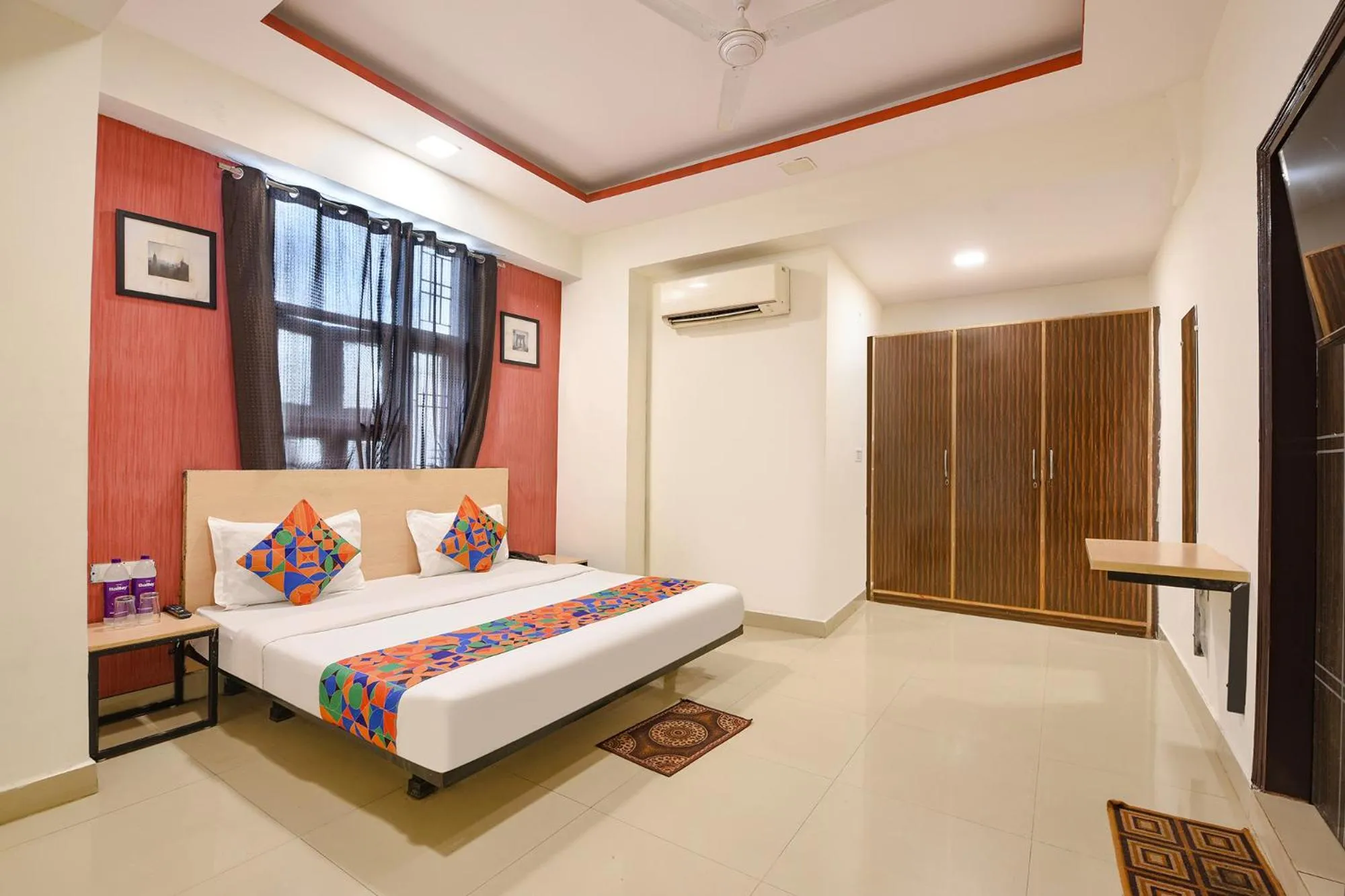 Bed in FabHotel Blue Stone