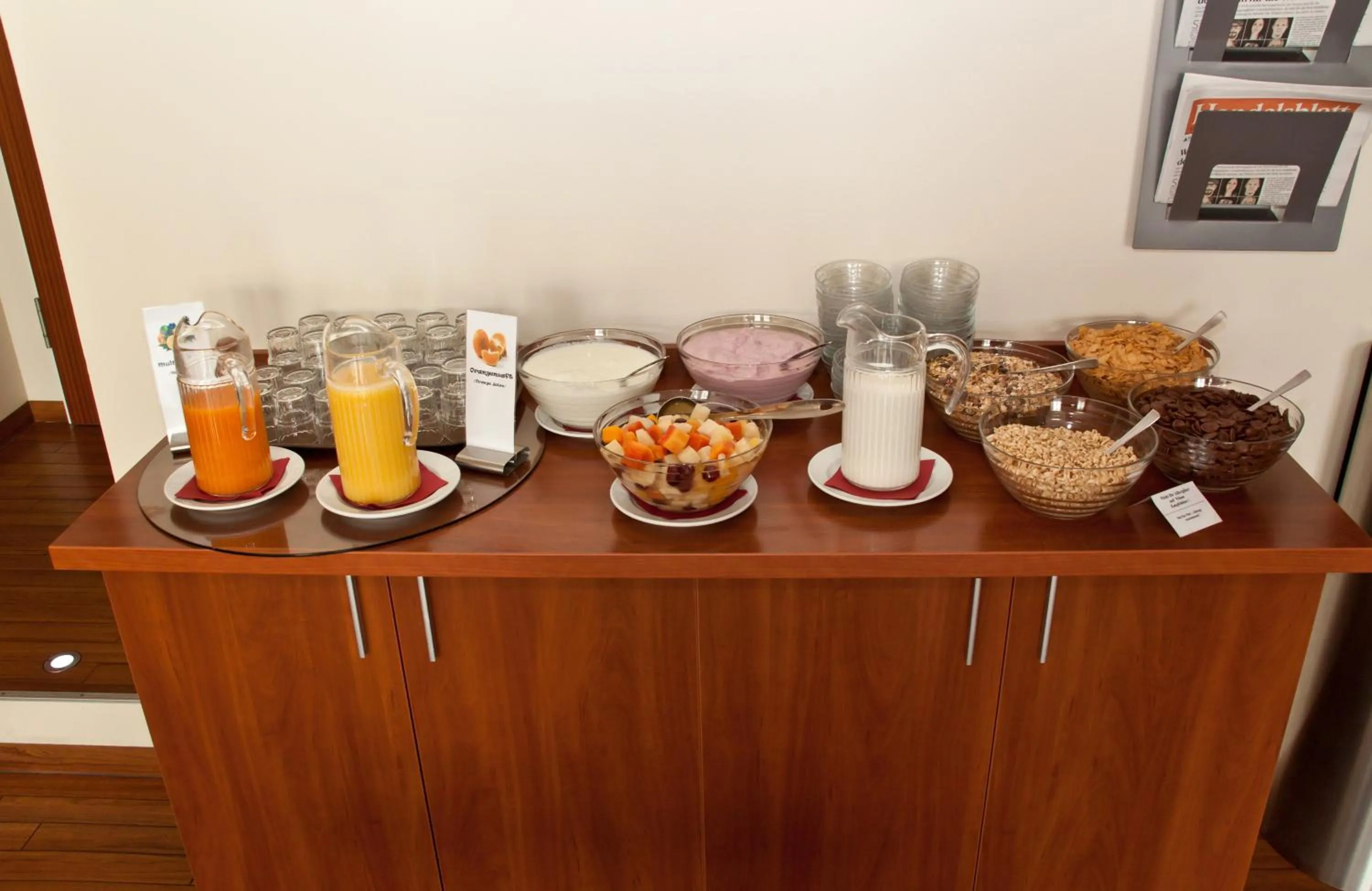 Restaurant/places to eat in Hotel Hamburg Stadtzentrum