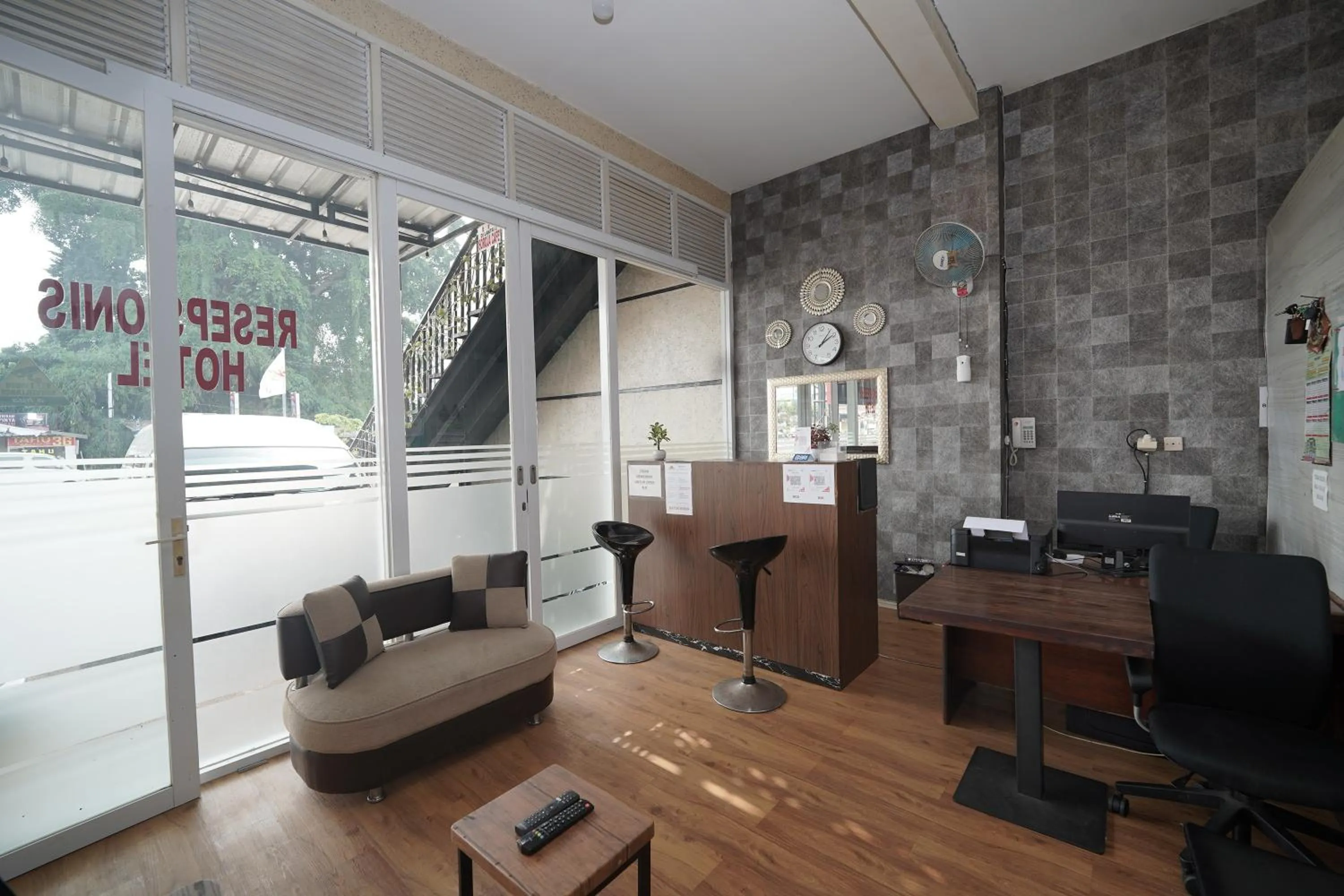 Lobby or reception in Hotel Soreang