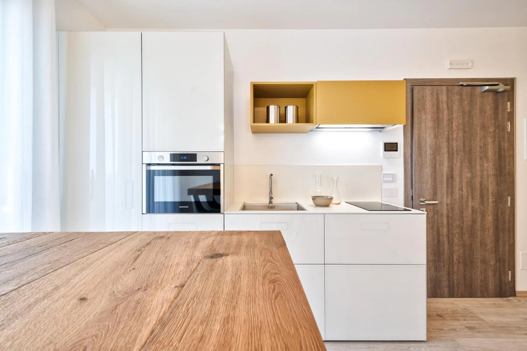 Kitchen or kitchenette in Albamarina Residence