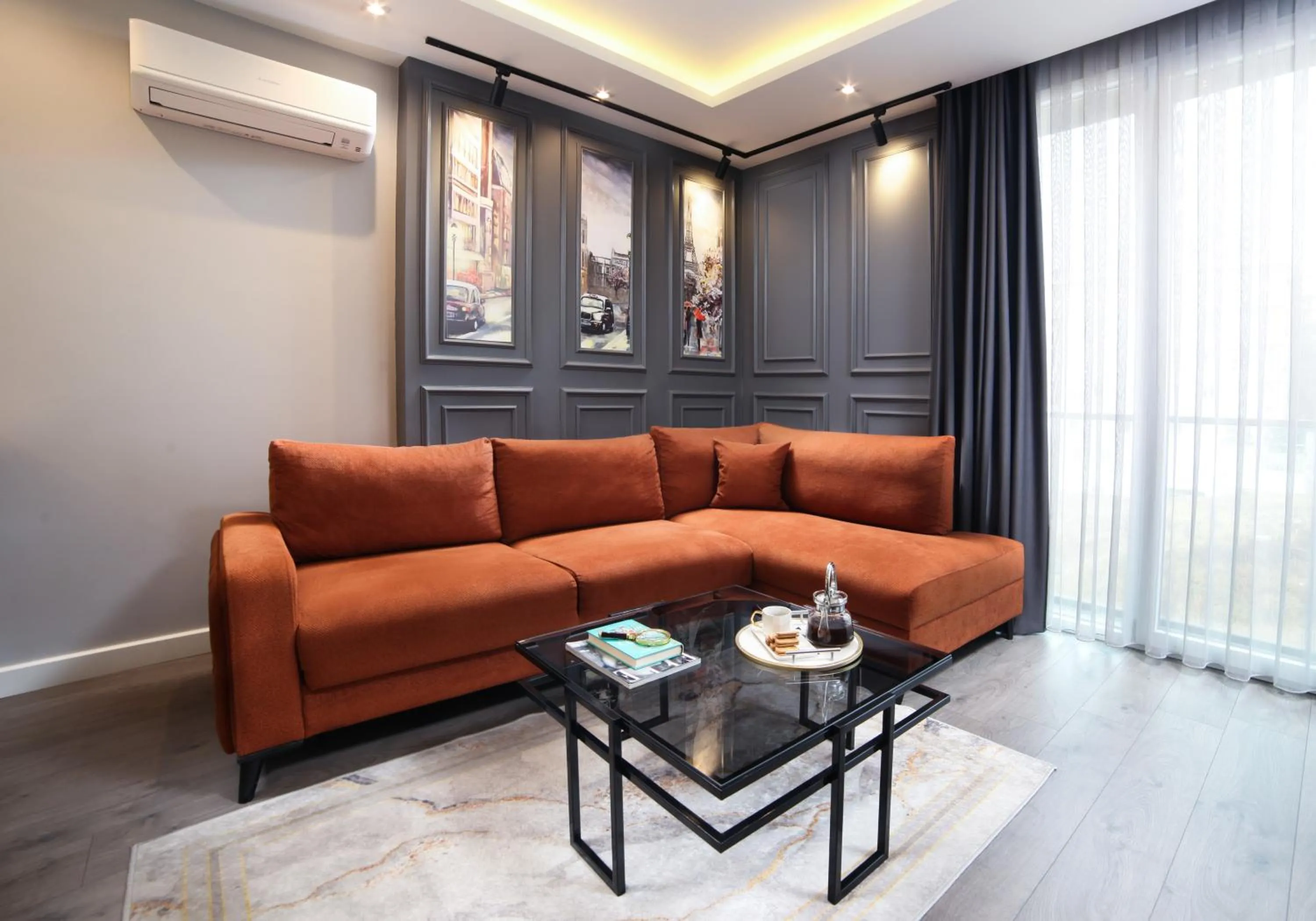 Living room in Ataşehir The Place Suites