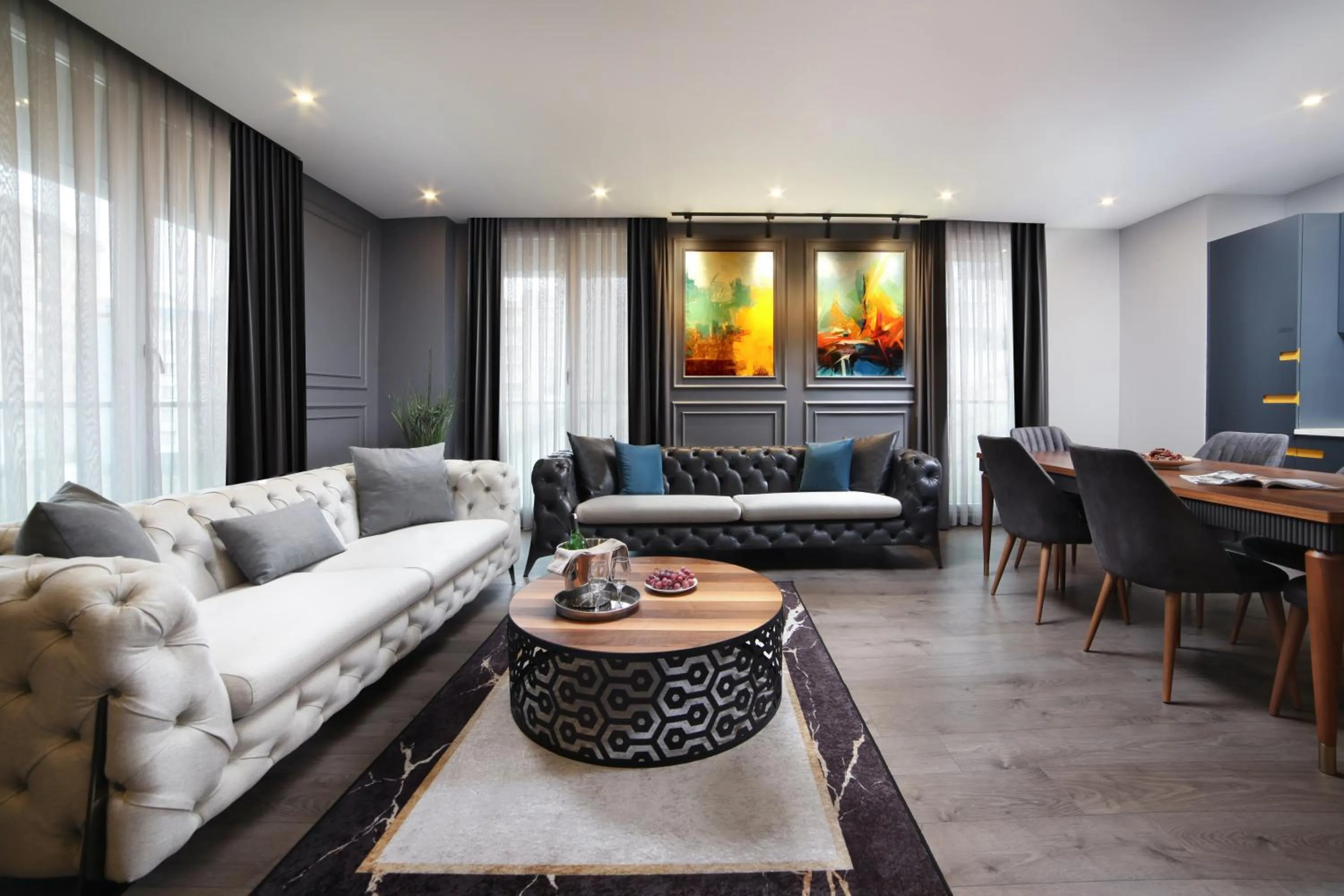 Living room in Ataşehir The Place Suites