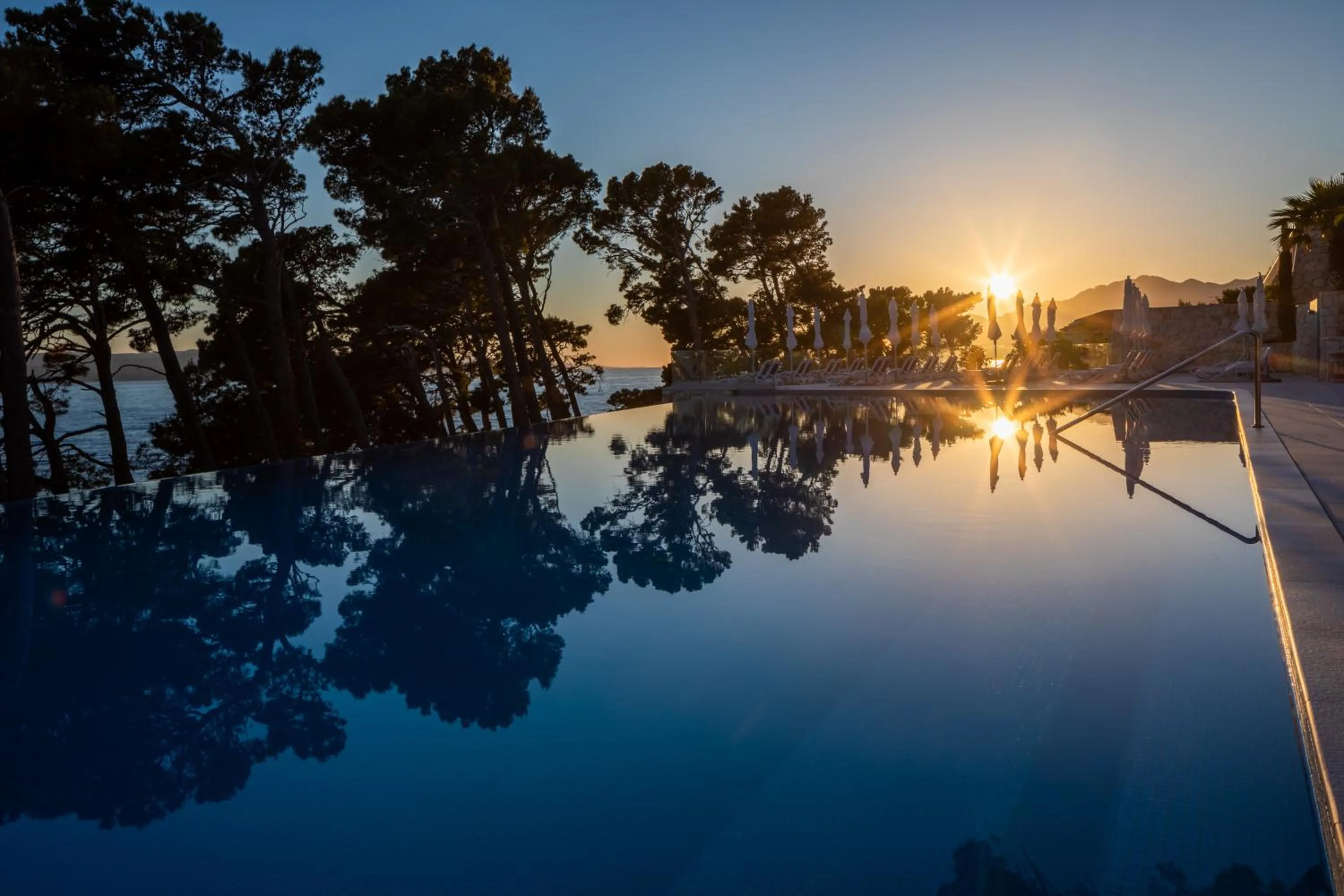 Pool view in Bluesun Mala Berulia