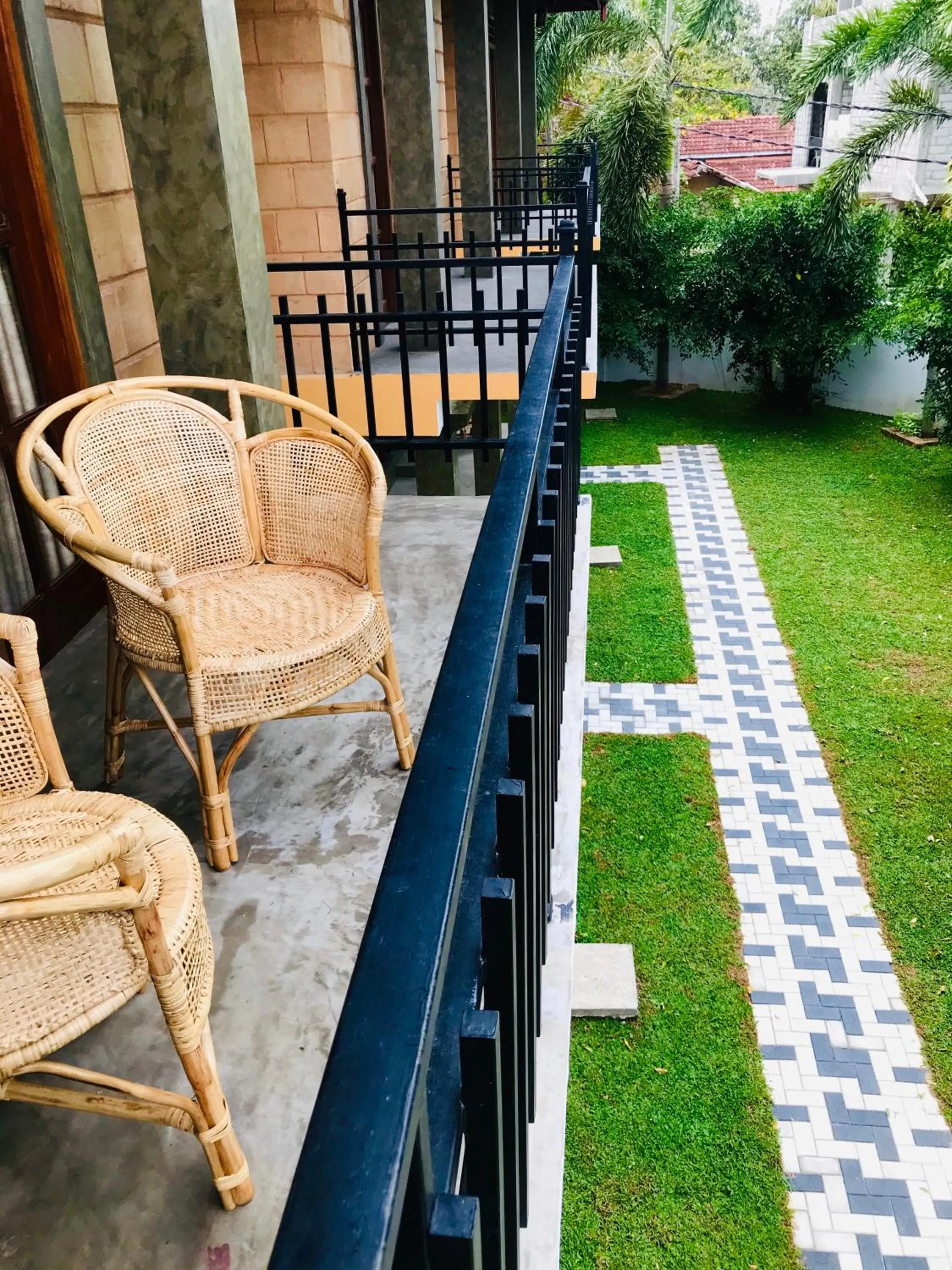 Balcony/Terrace in Ravan Resort Tangalle