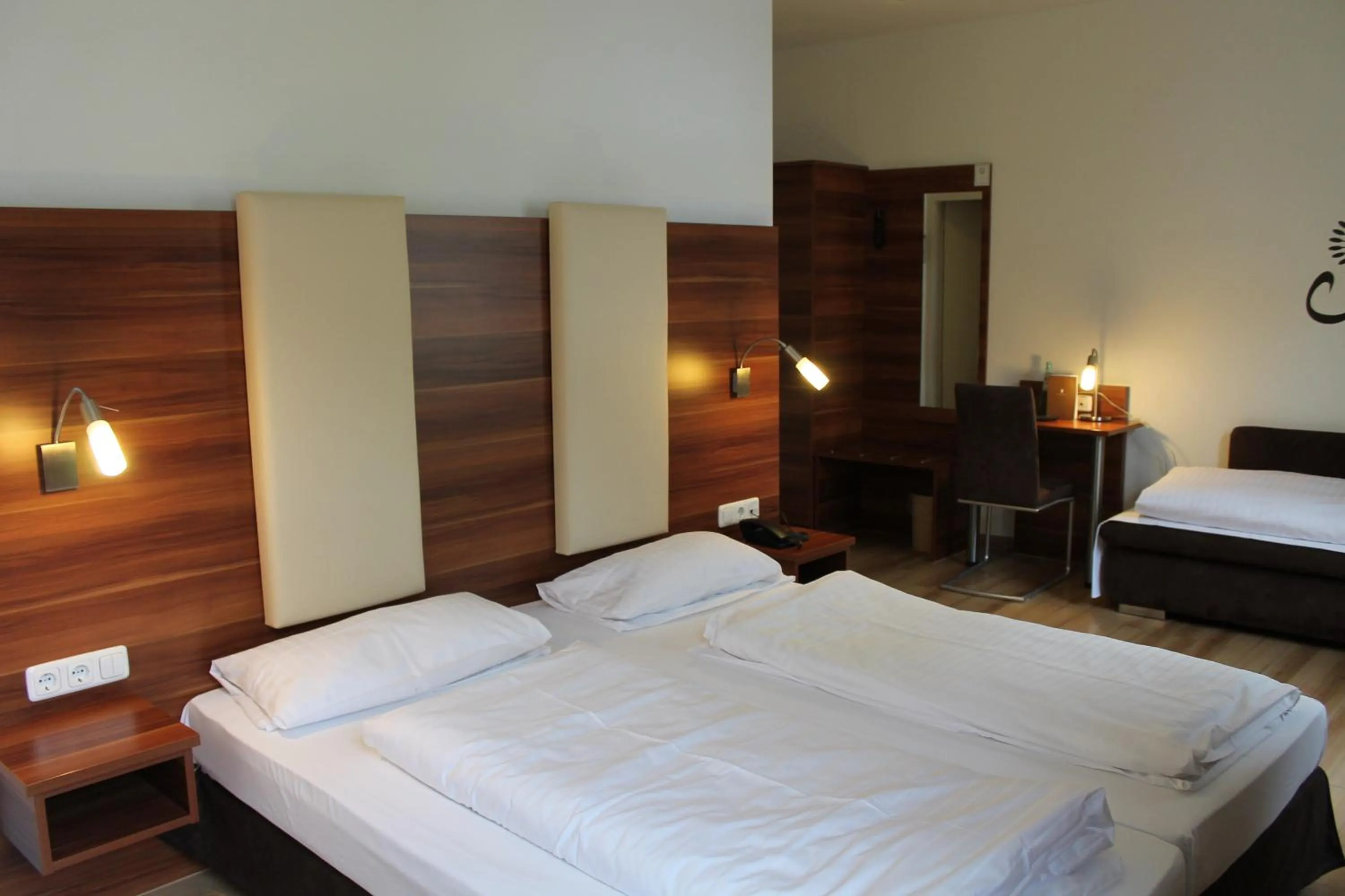 Bed in Hotel am Viktualienmarkt