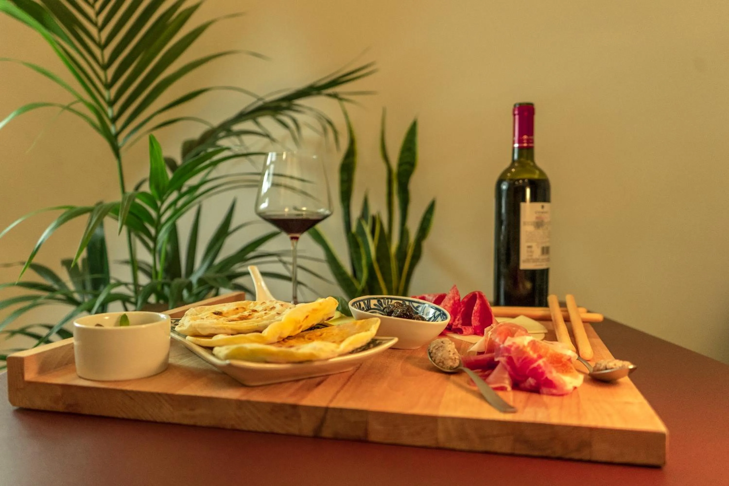 Food and drinks in Zefiro Suites