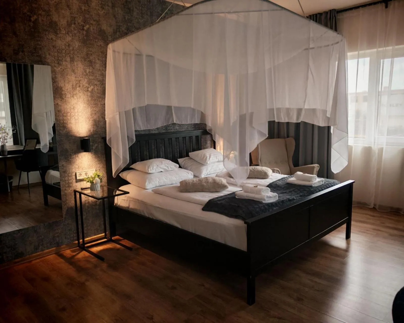 Bed in Boutique Hotel & Event Center