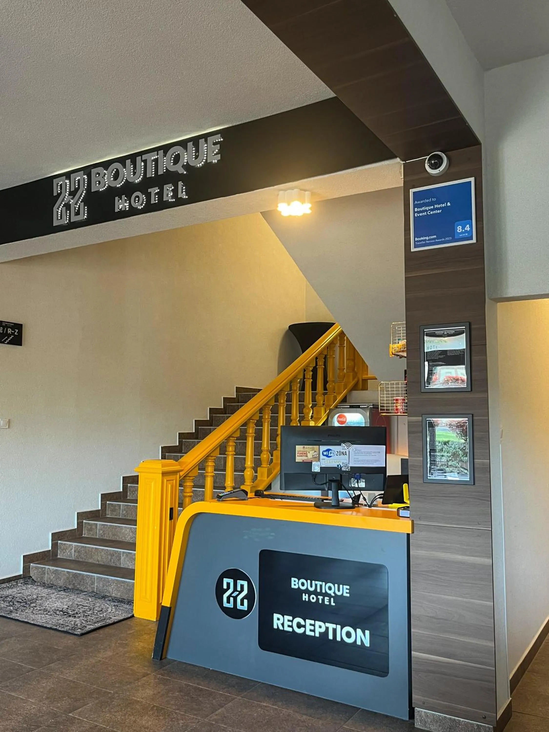 Lobby or reception in Boutique Hotel & Event Center