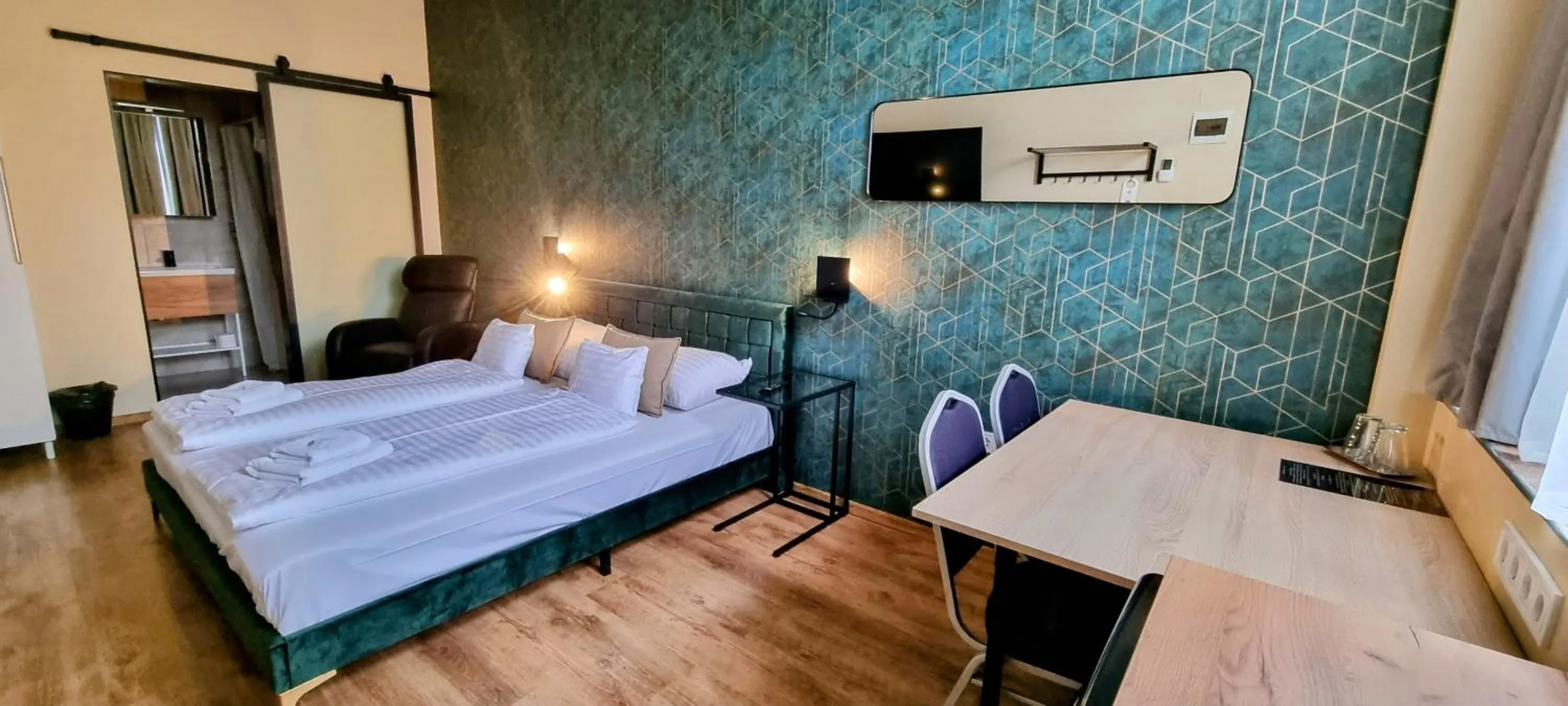 Bed in Boutique Hotel & Event Center