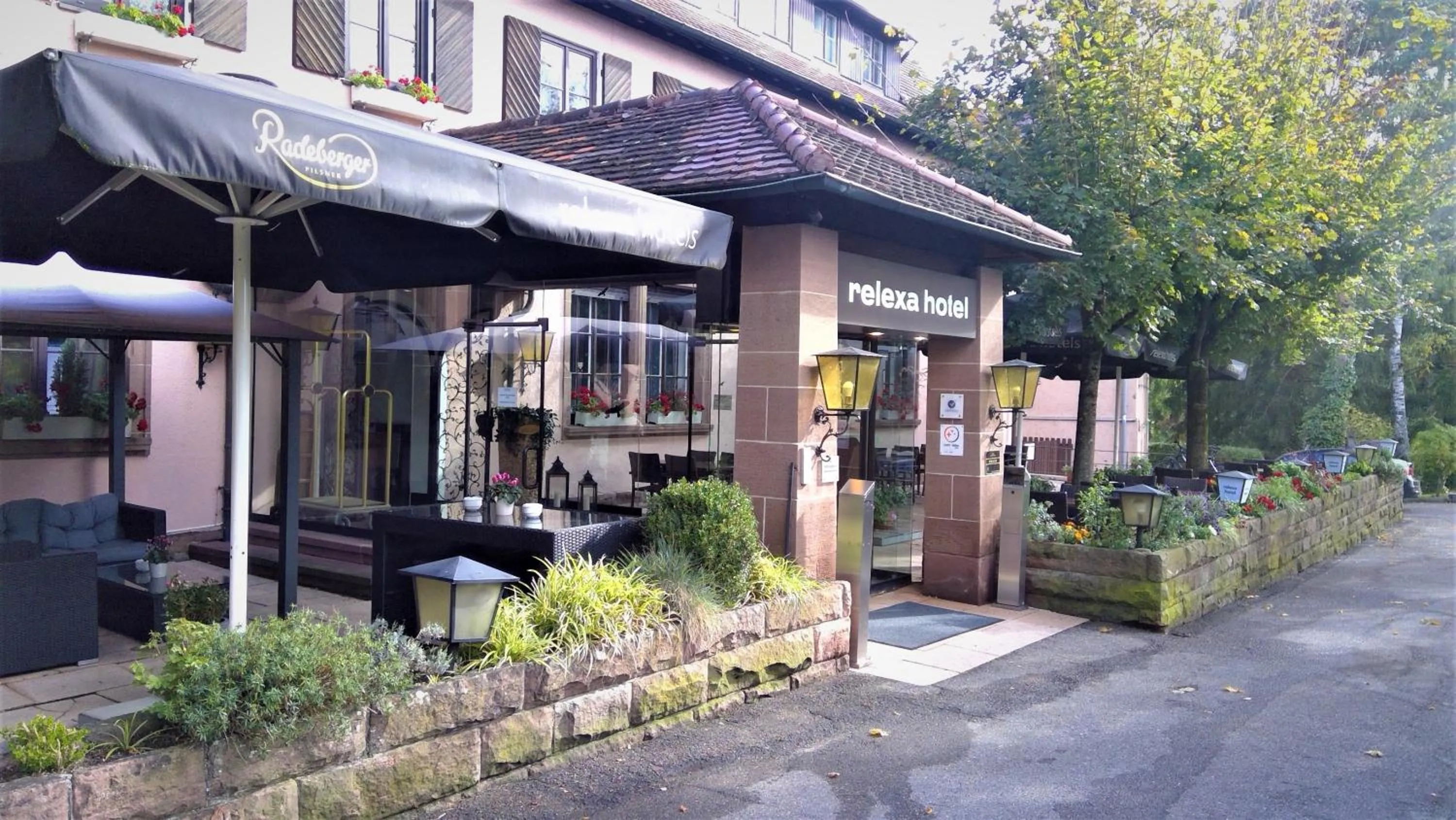 Property building in relexa hotel Schatten Stuttgart