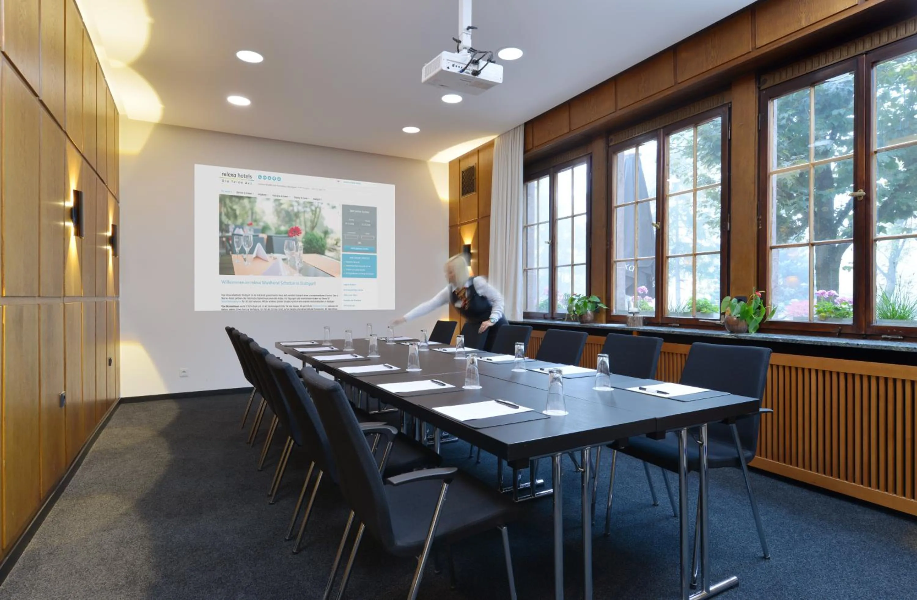 Meeting/conference room in relexa hotel Schatten Stuttgart