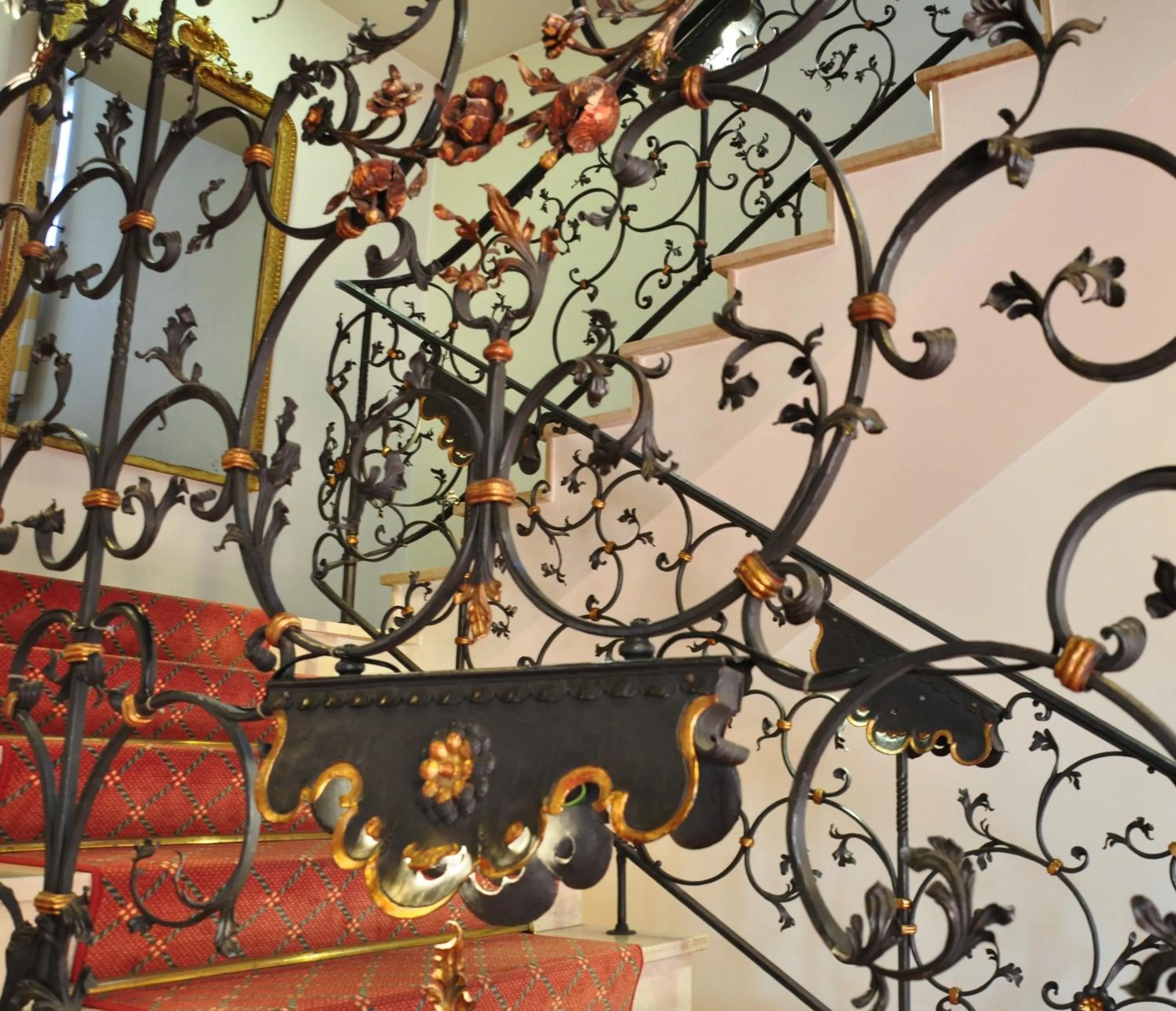 Decorative detail in relexa hotel Schatten Stuttgart