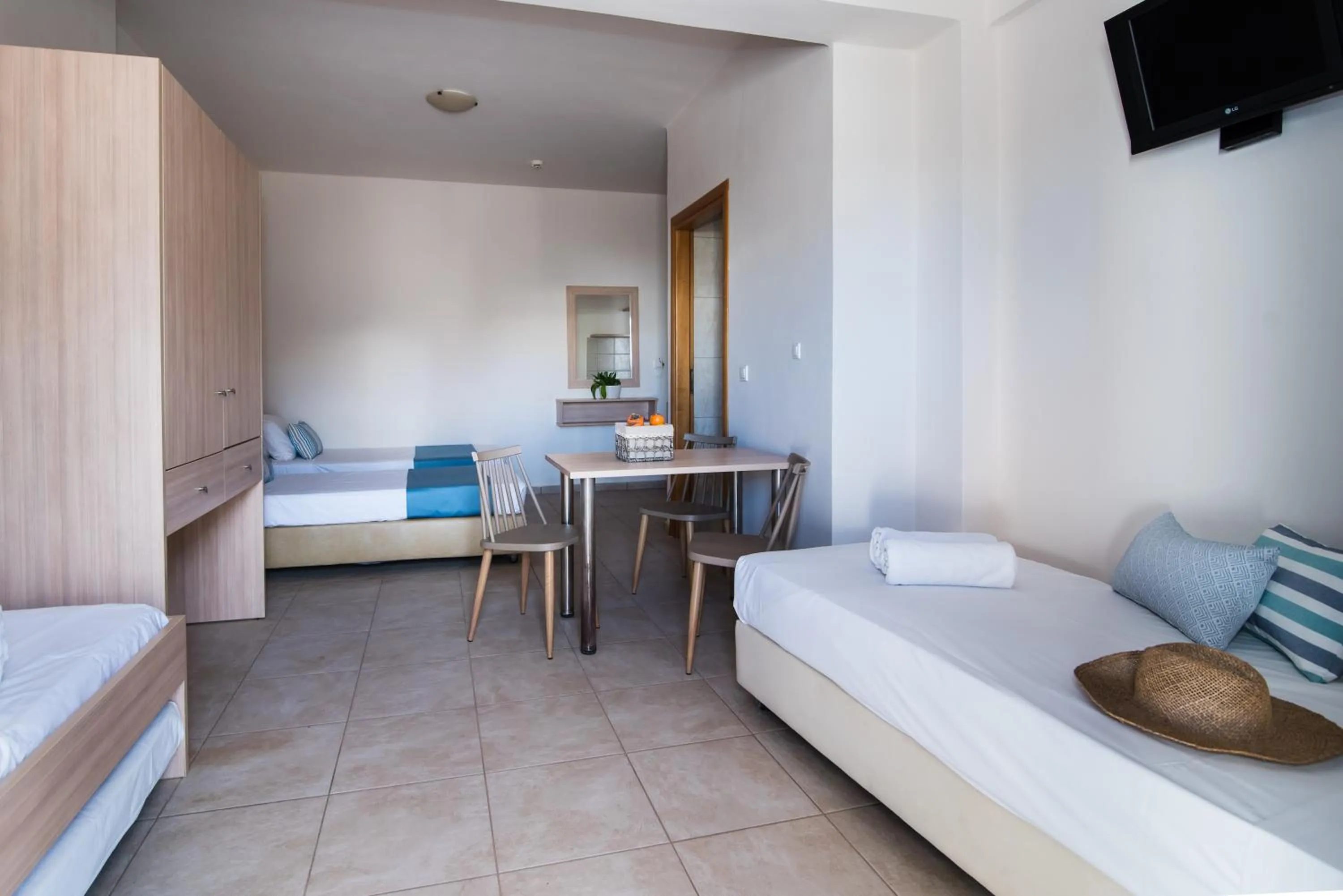 Bed in Ilios Malia Hotel Resort