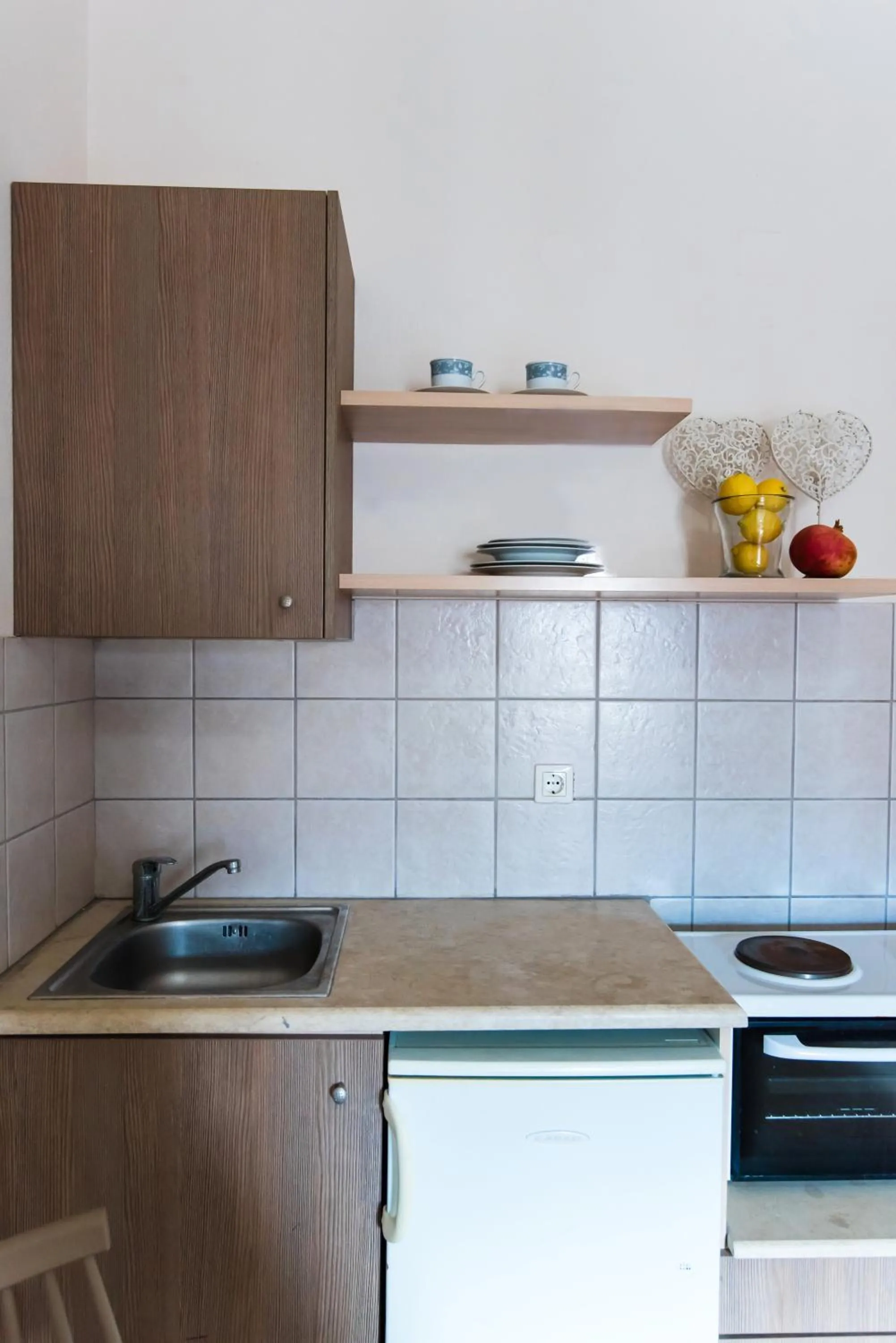 Kitchen or kitchenette in Ilios Malia Hotel Resort