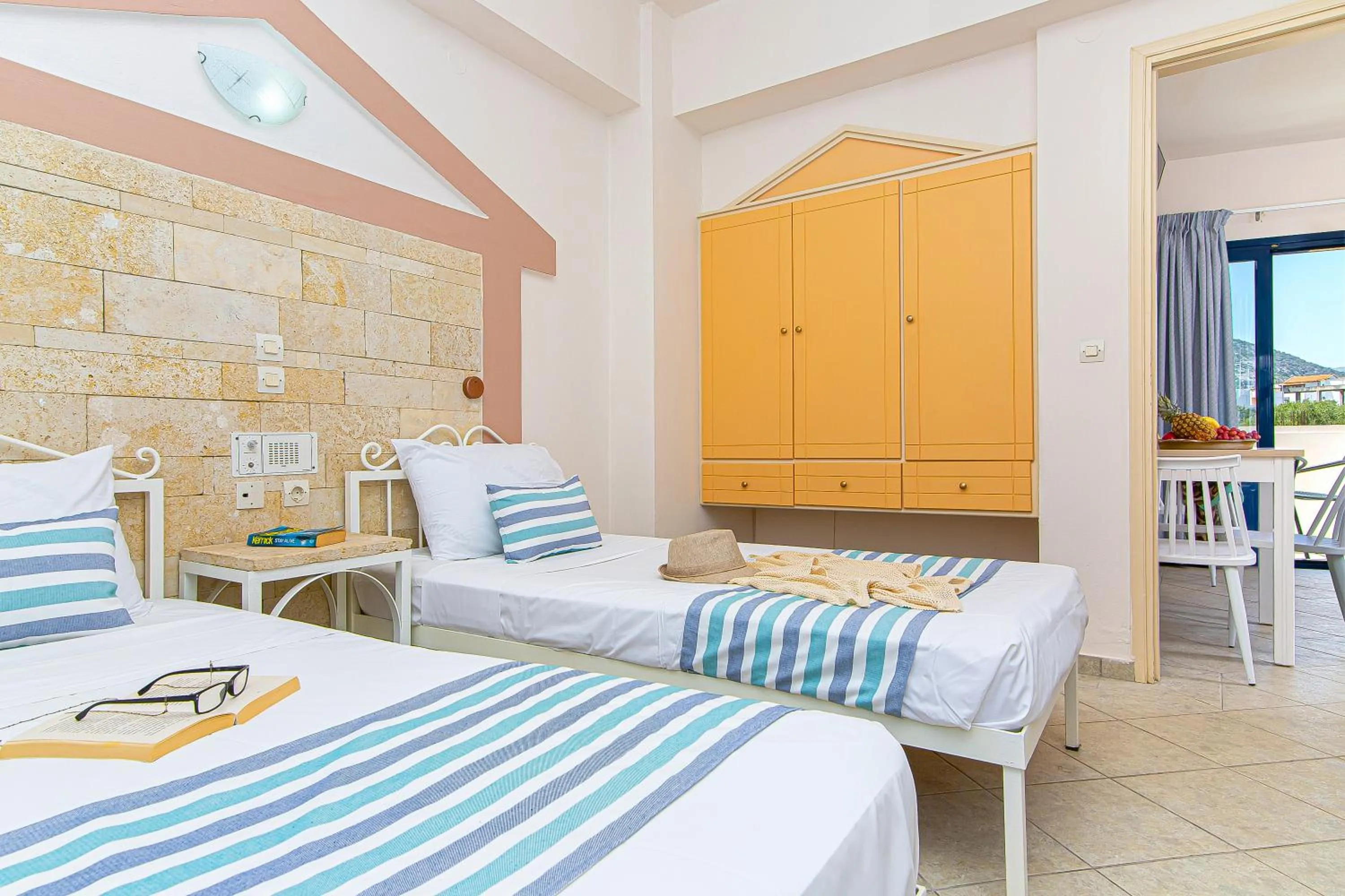Bedroom, Bed in Ilios Malia Hotel Resort