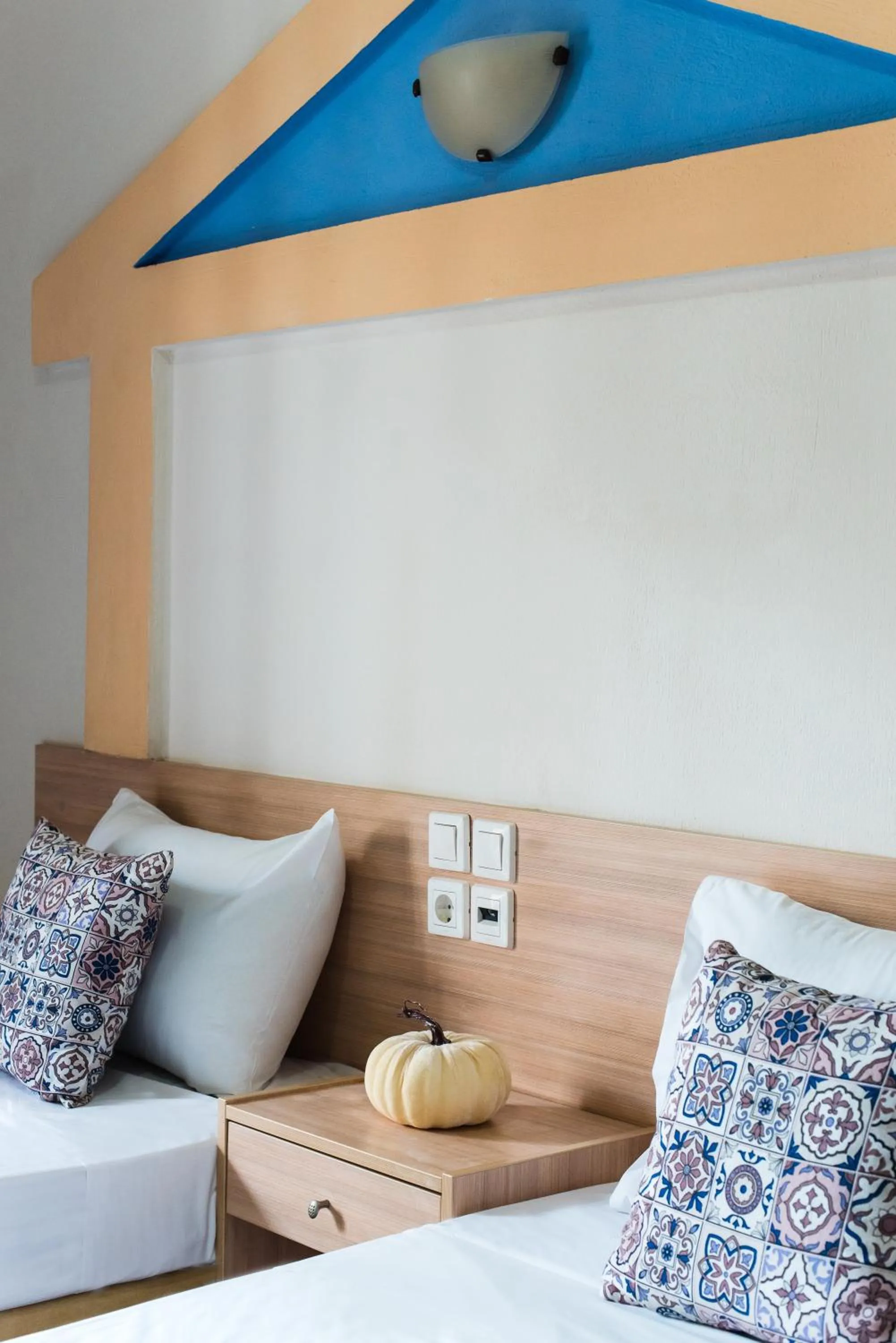 Bed in Ilios Malia Hotel Resort