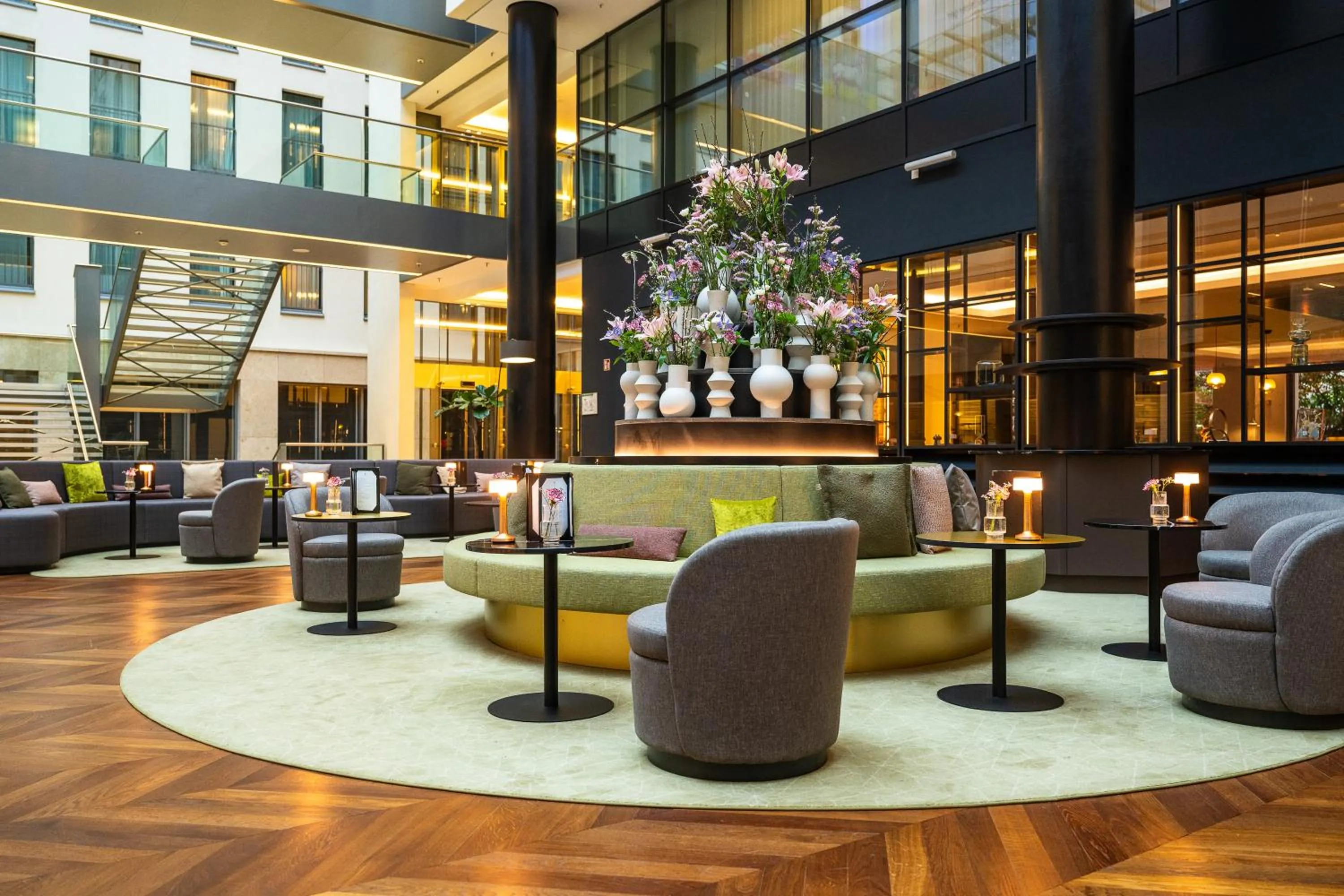 Seating area in Hotel Kö59 Düsseldorf - Member of Hommage Luxury Hotels Collection