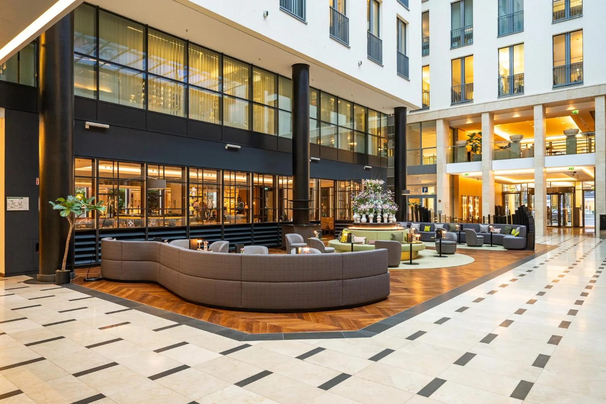 Seating area in Hotel Kö59 Düsseldorf - Member of Hommage Luxury Hotels Collection