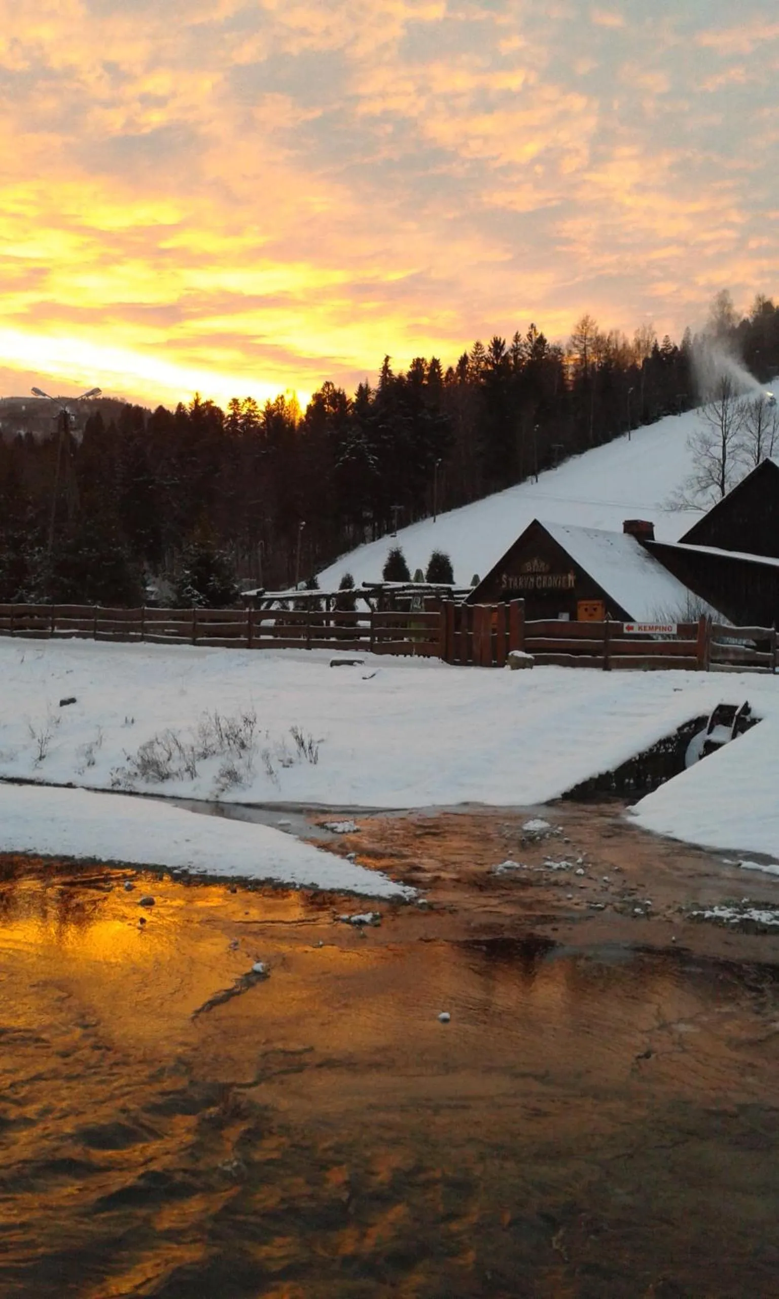 Natural landscape in Pod Starym Groniem