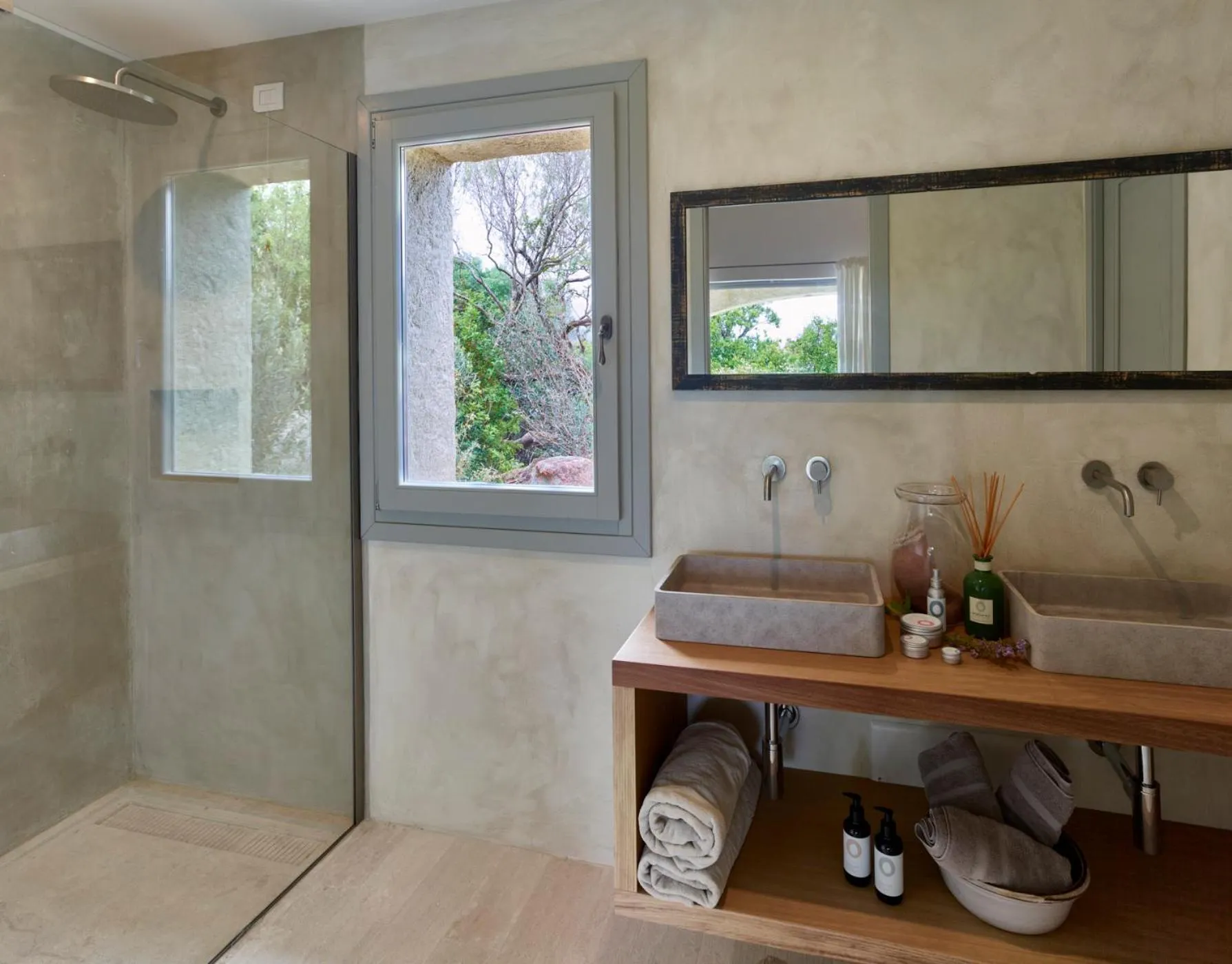Bathroom in Cascioni Eco Retreat