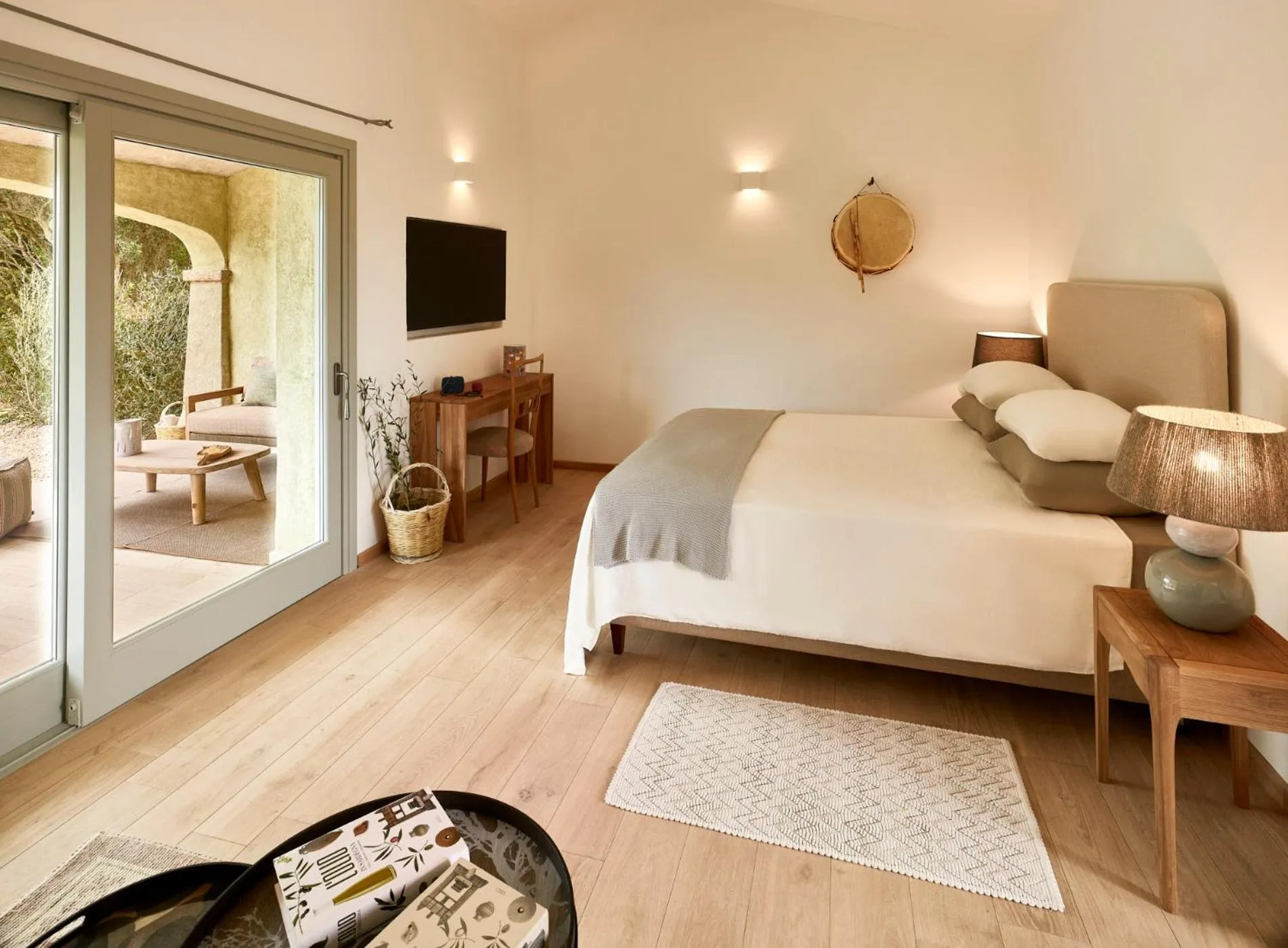 Bedroom, Bed in Cascioni Eco Retreat