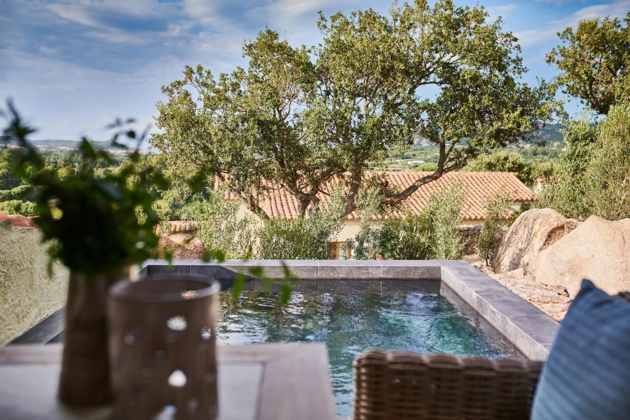 Patio in Cascioni Eco Retreat