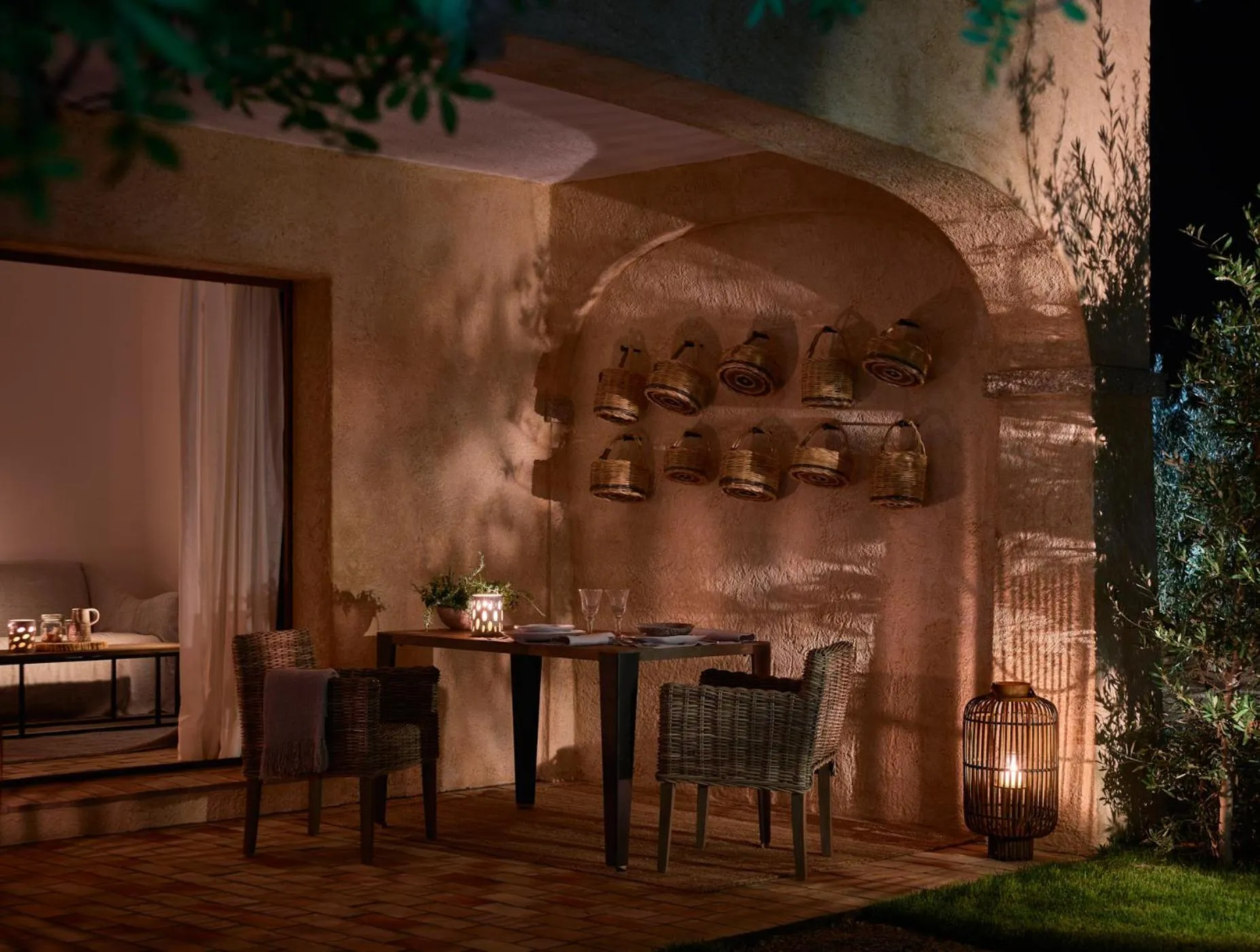 Patio in Cascioni Eco Retreat