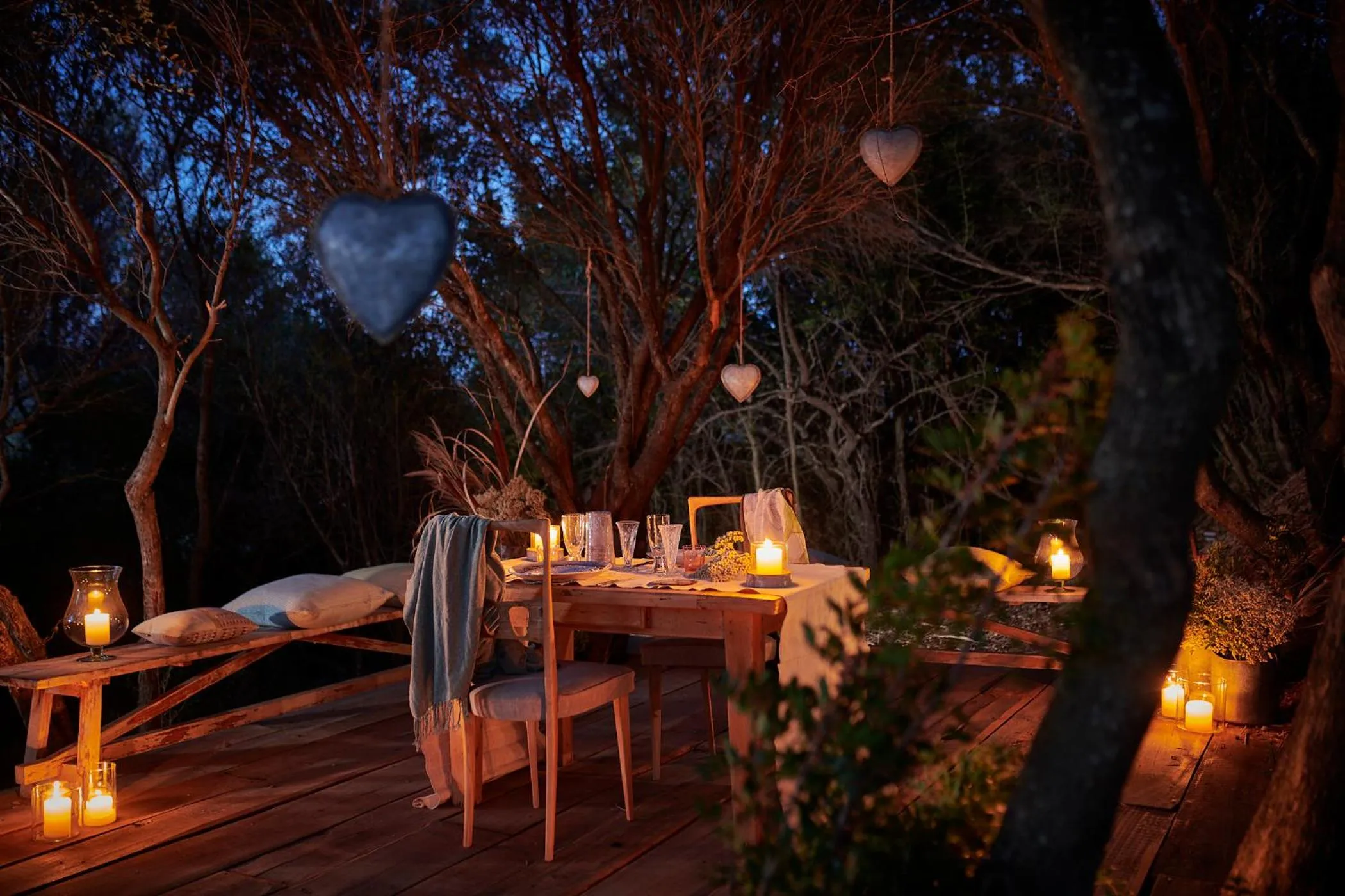 Dinner in Cascioni Eco Retreat