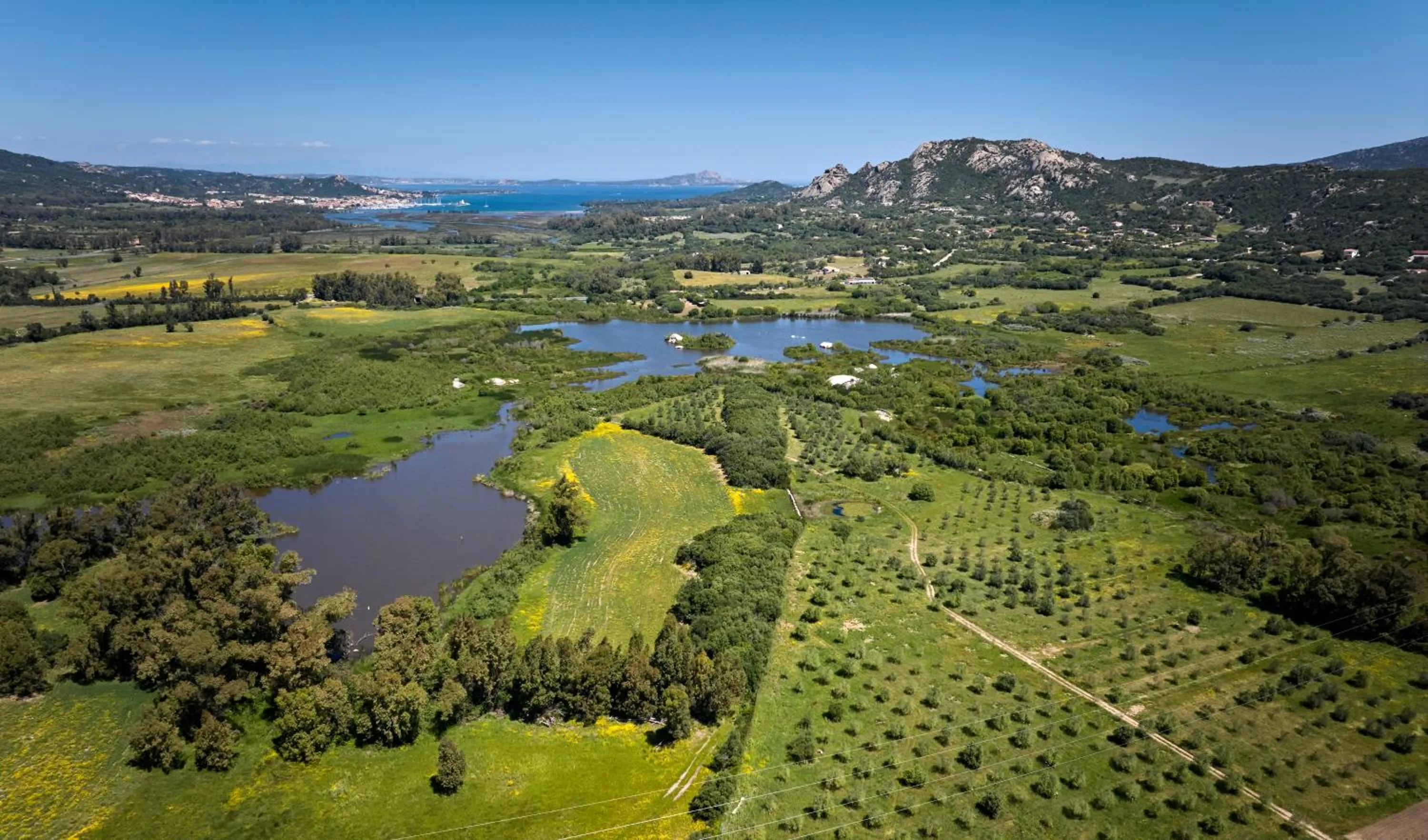 Bird's eye view in Cascioni Eco Retreat