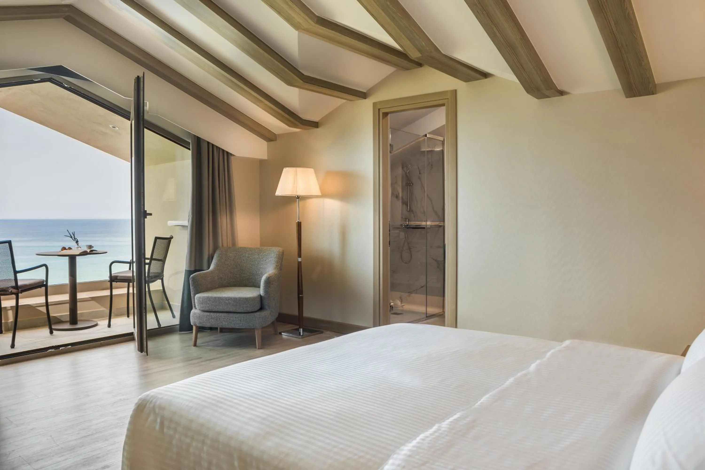 Photo of the whole room, Bed in Electra Kefalonia Hotel & Spa