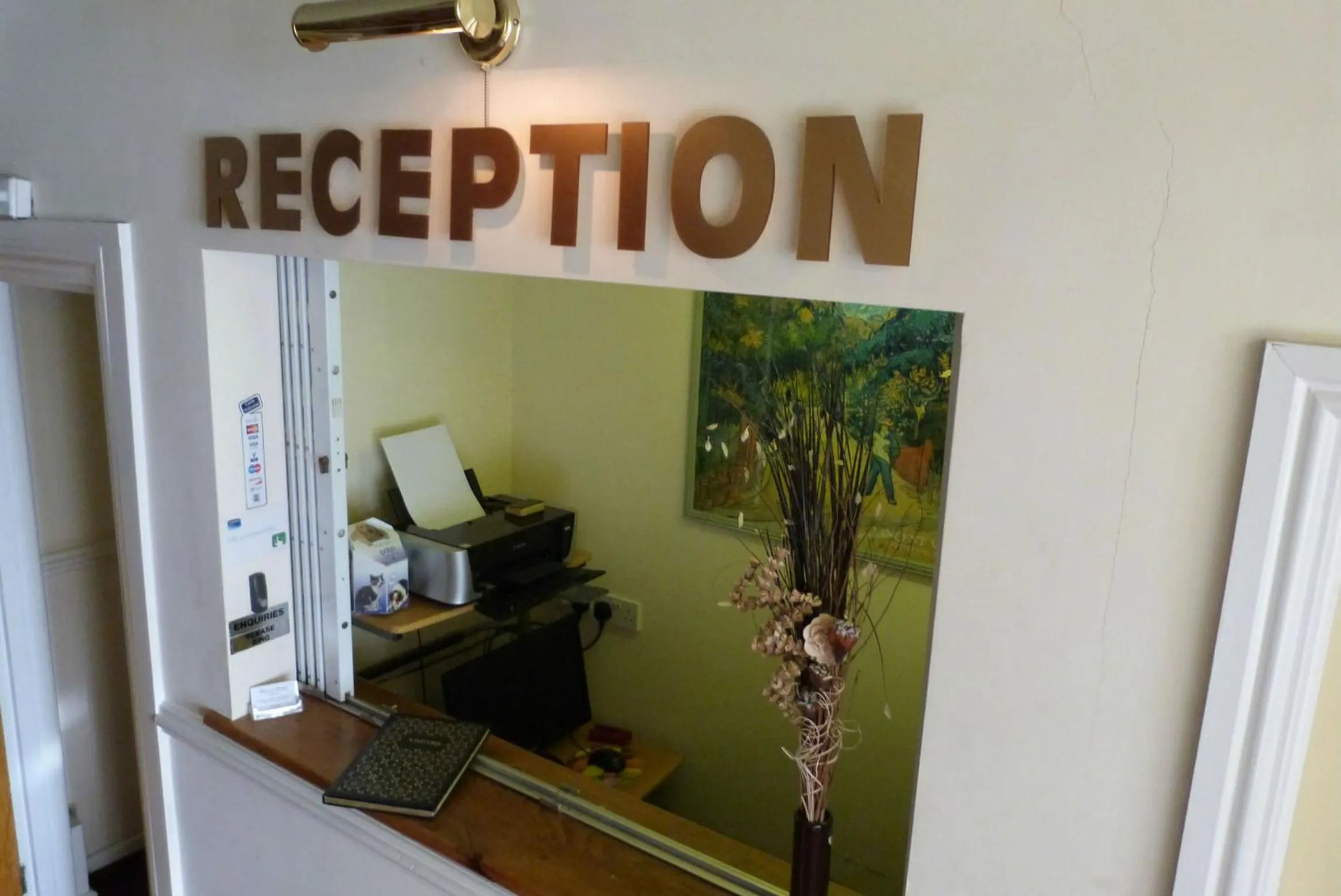 Lobby or reception in Hurst Dene Aparthotel