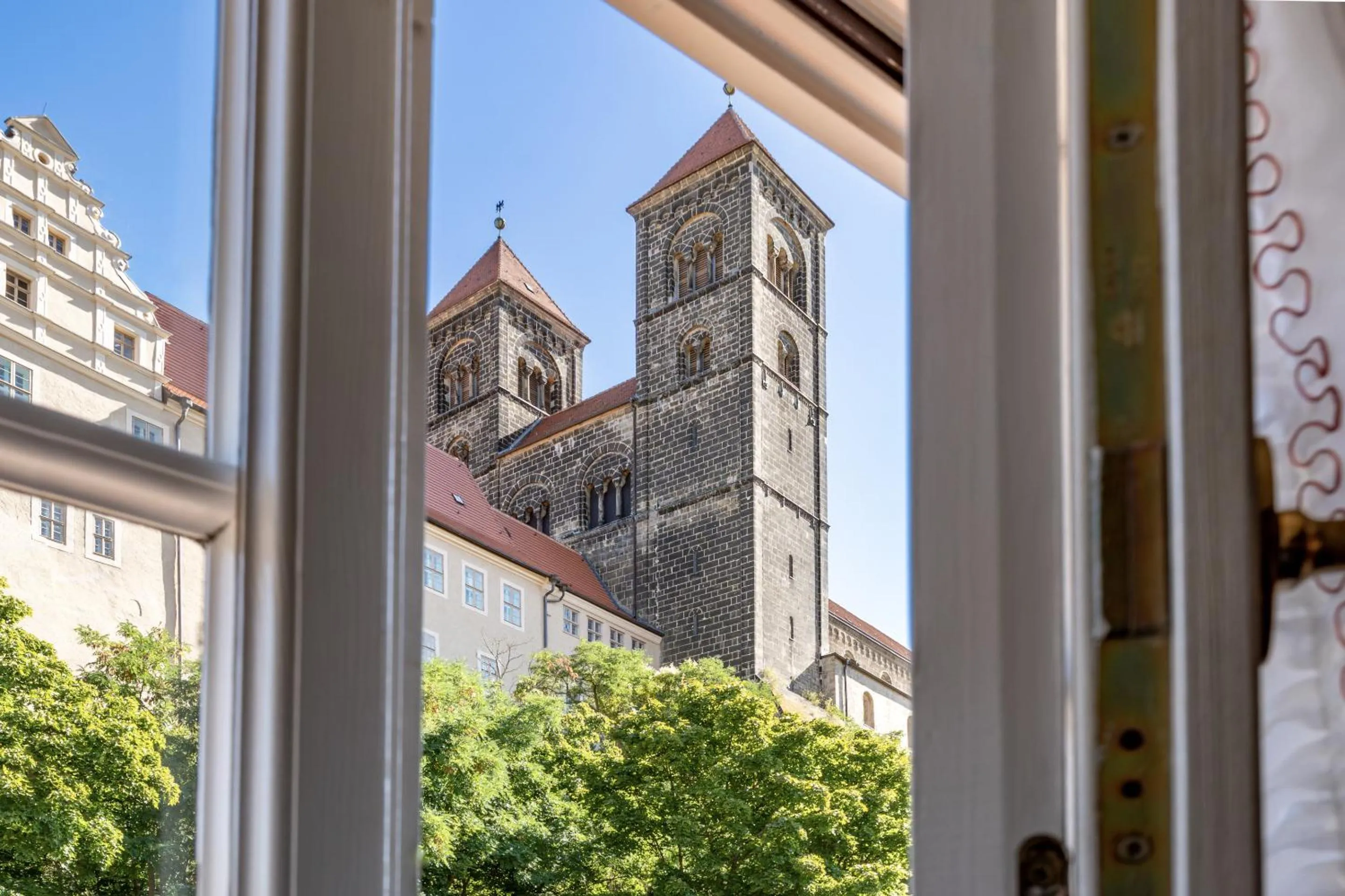 View (from property/room) in Hotel Domschatz