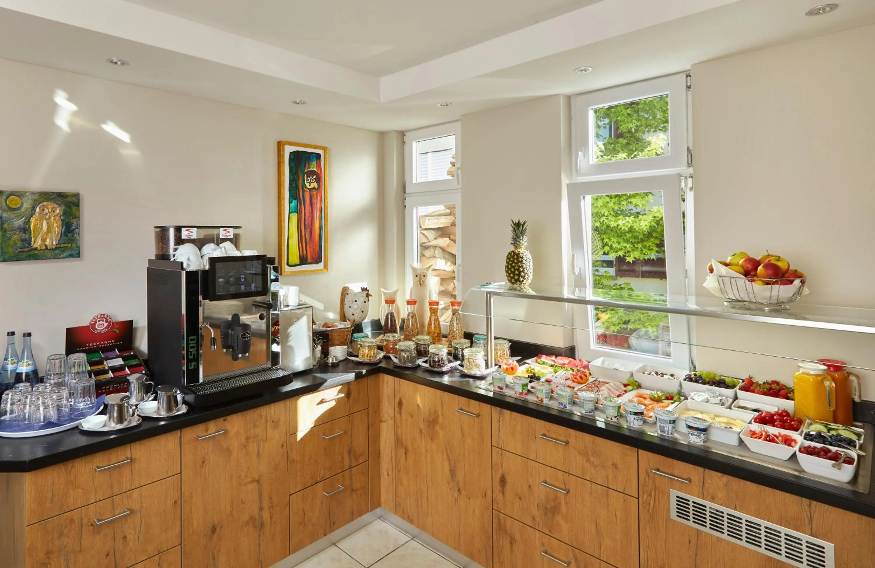 Buffet breakfast in Atrium Hotel Baden