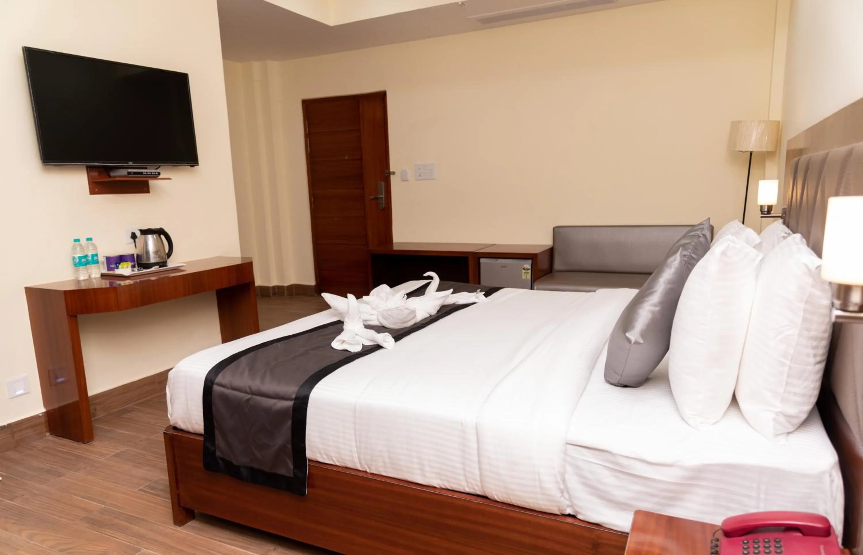 Bed in Hotel Ballerina