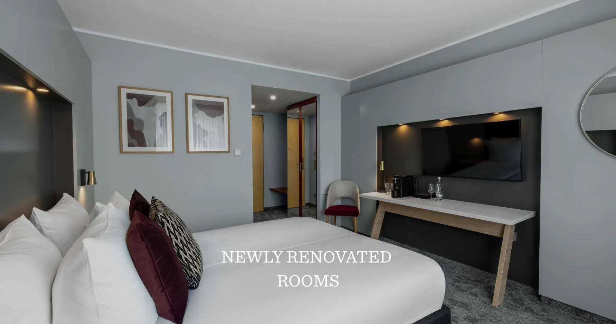 TV and multimedia, Bed in Ramada by Wyndham Essen