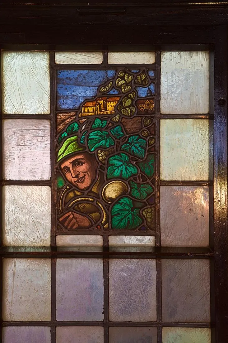 Decorative detail in Hotel Altdeutsche Weinstuben