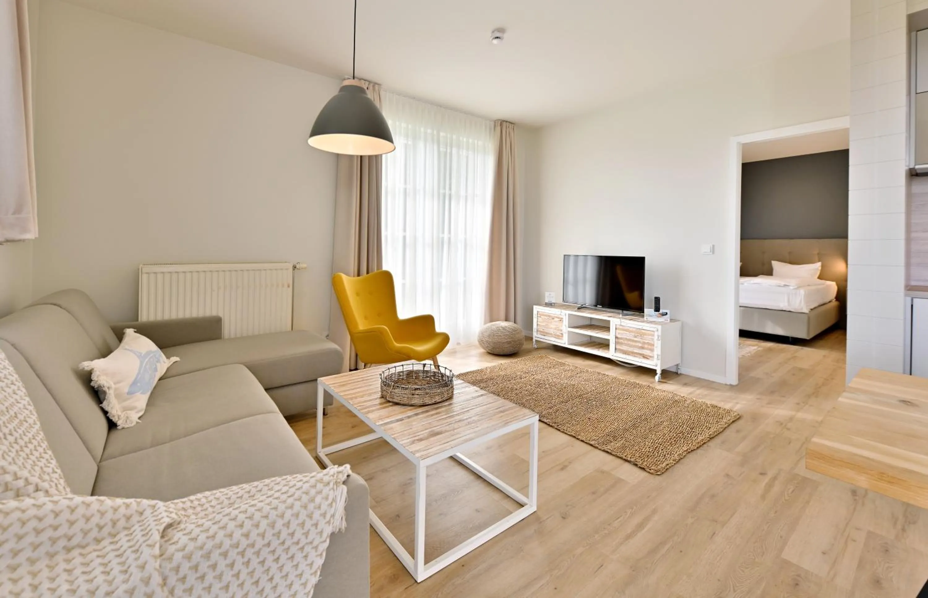 TV and multimedia in Hotel- & Ferienanlage Kapitäns-Häuser Breege