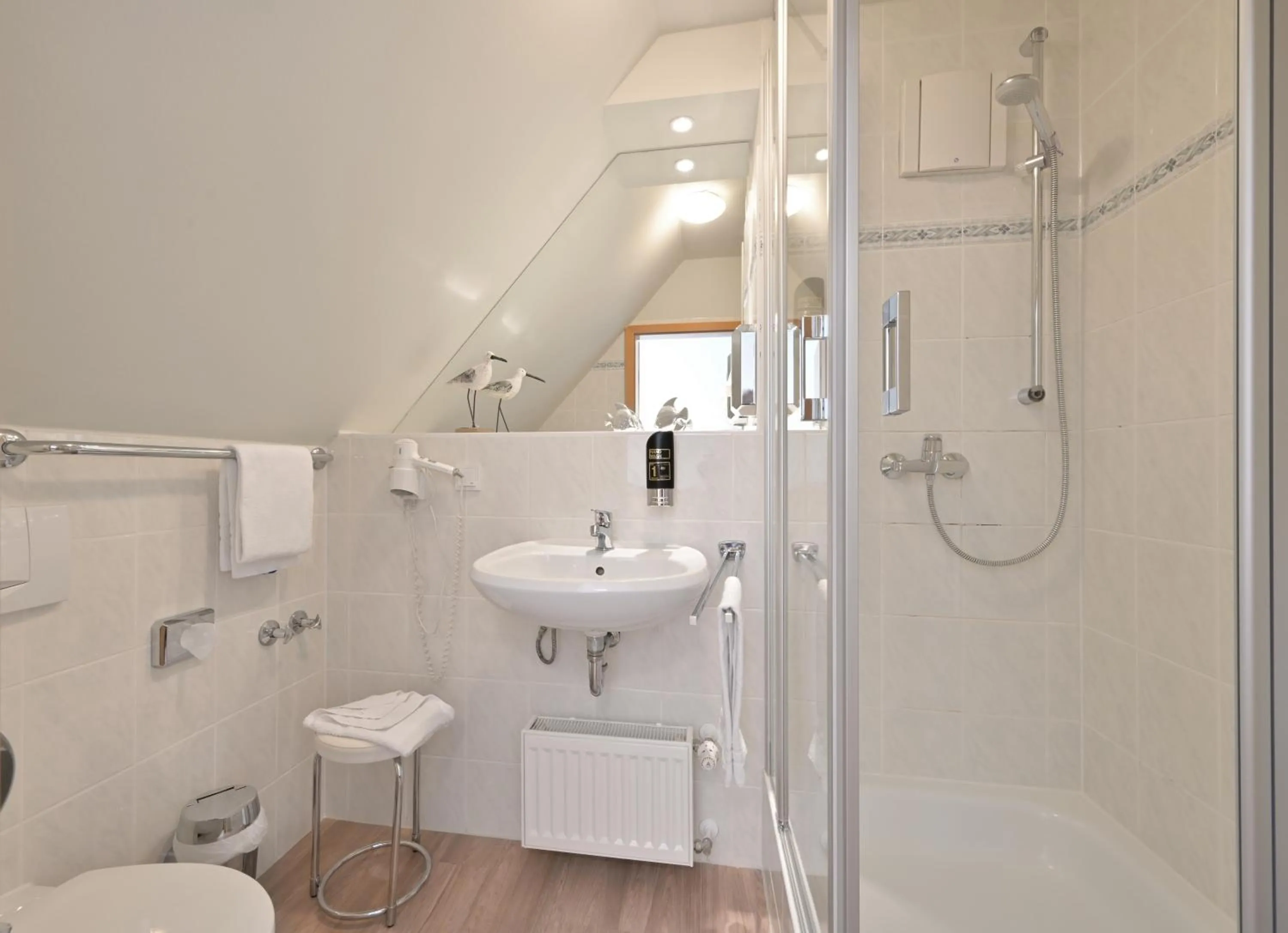 Shower in Hotel- & Ferienanlage Kapitäns-Häuser Breege