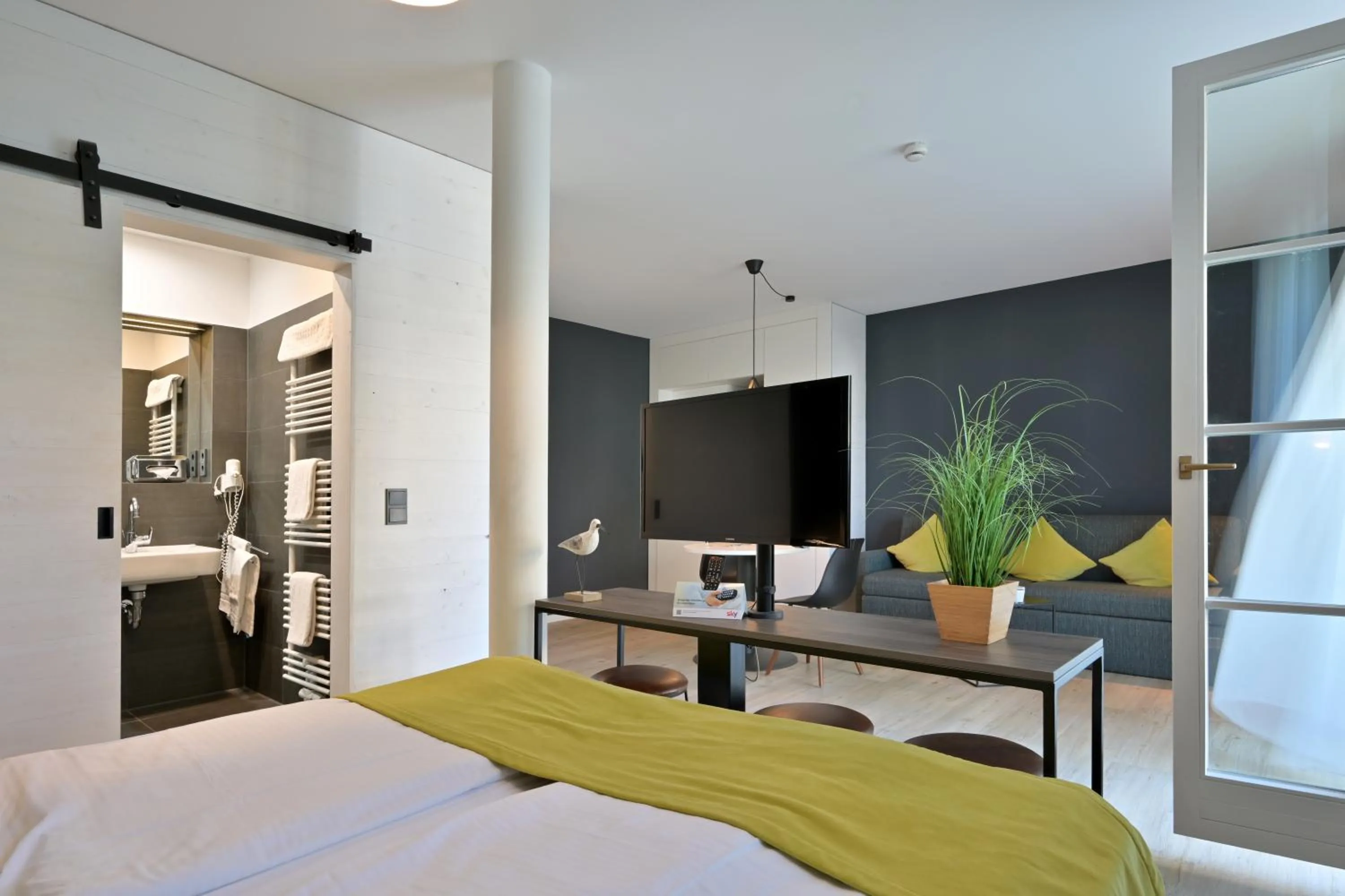 Bed in Hotel- & Ferienanlage Kapitäns-Häuser Breege