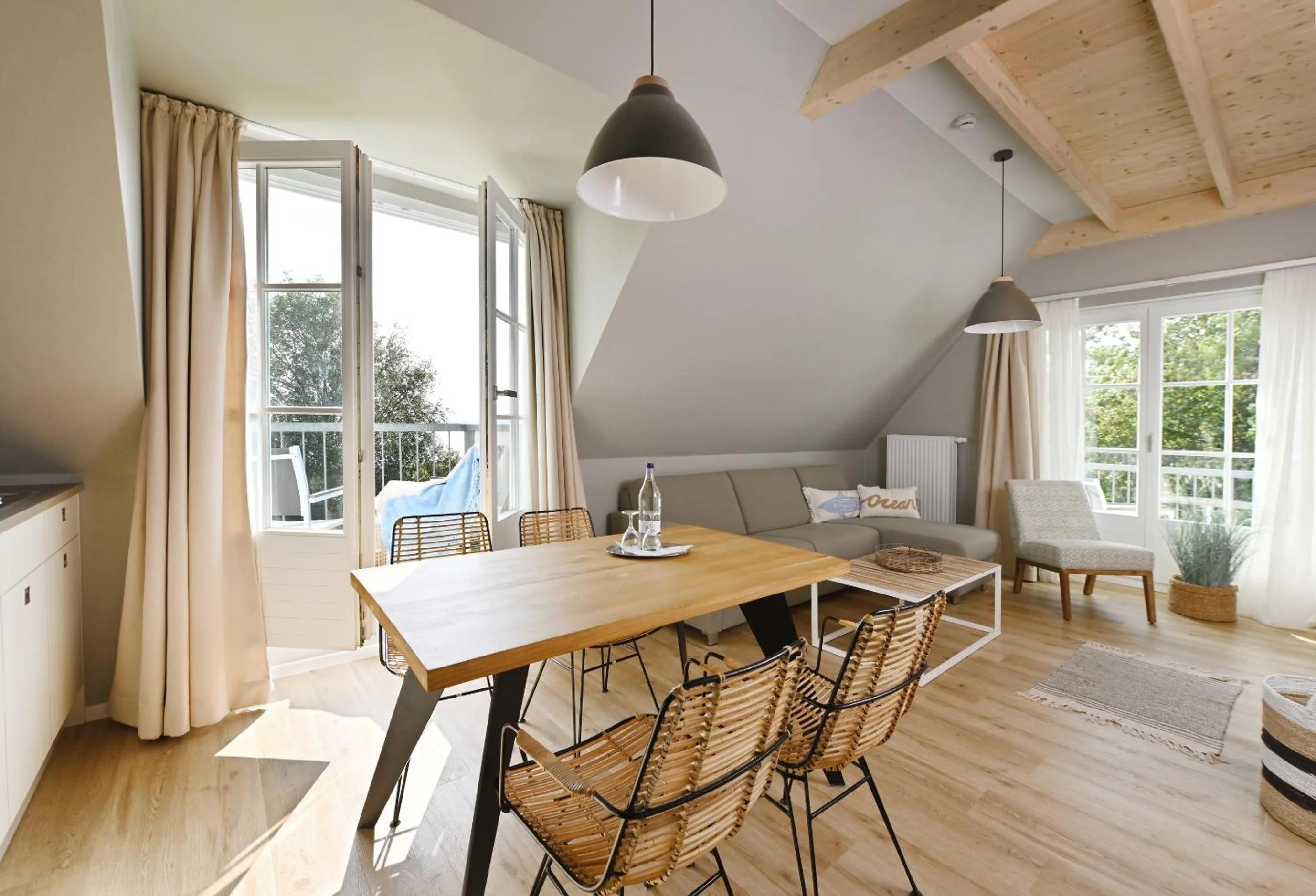 Dining area in Hotel- & Ferienanlage Kapitäns-Häuser Breege