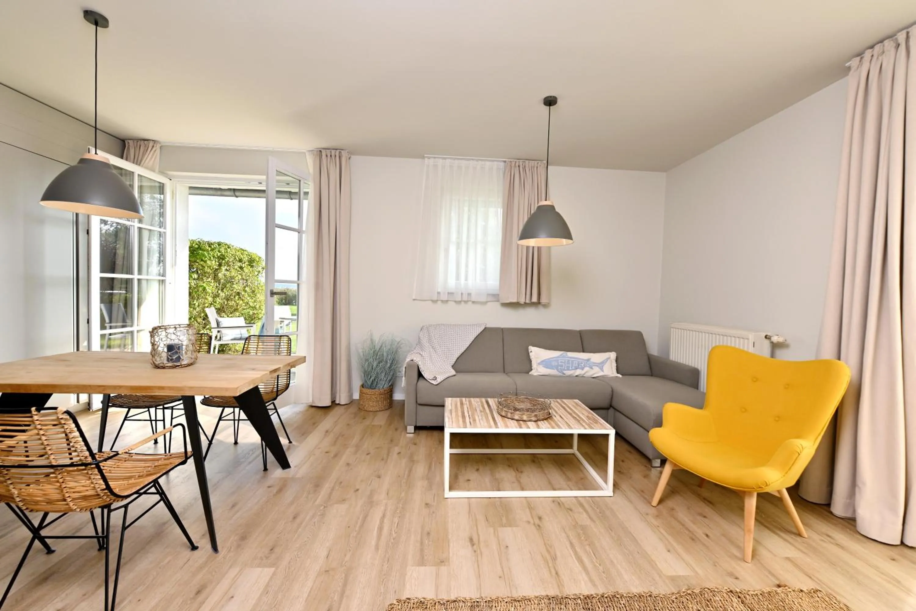 Living room in Hotel- & Ferienanlage Kapitäns-Häuser Breege