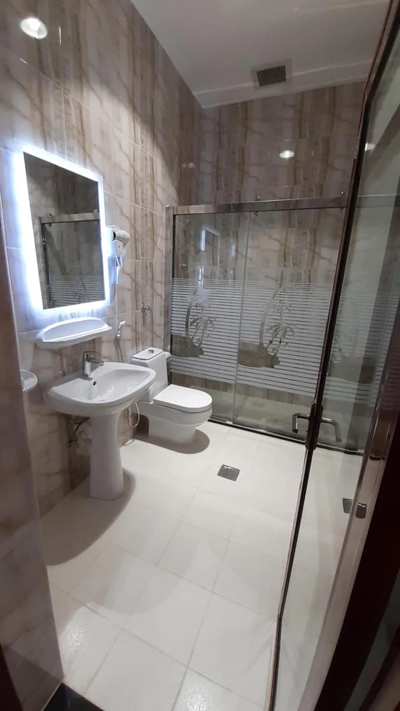 Bathroom in فندق درة الرؤية