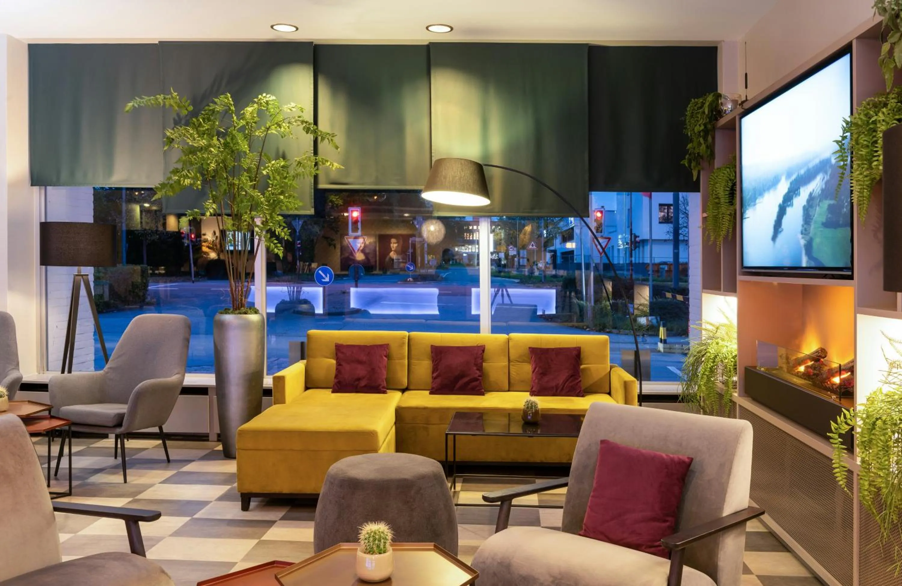 Lobby or reception in Leonardo Hotel Düsseldorf Airport Ratingen