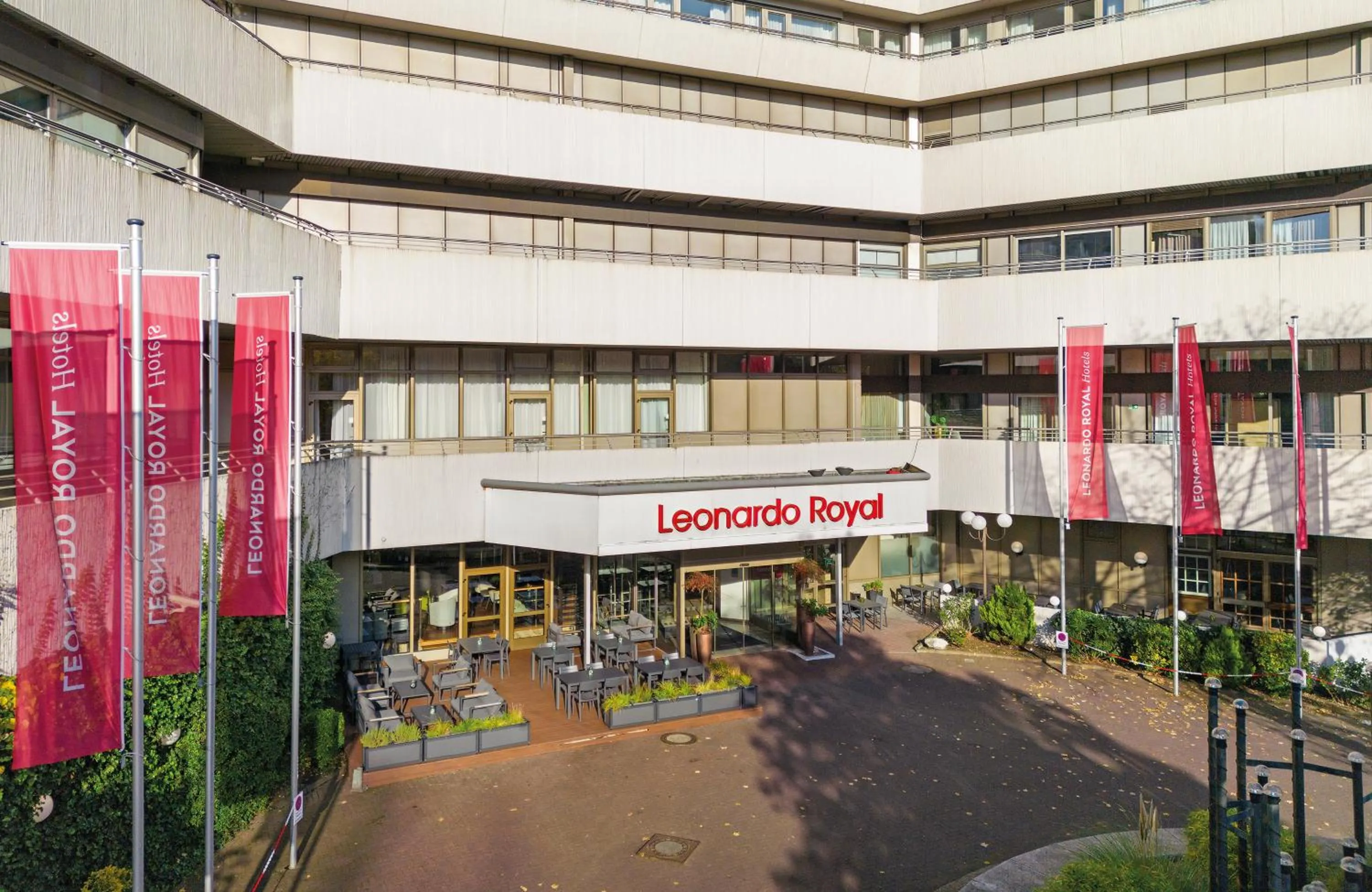 Property building in Leonardo Royal Hotel Frankfurt