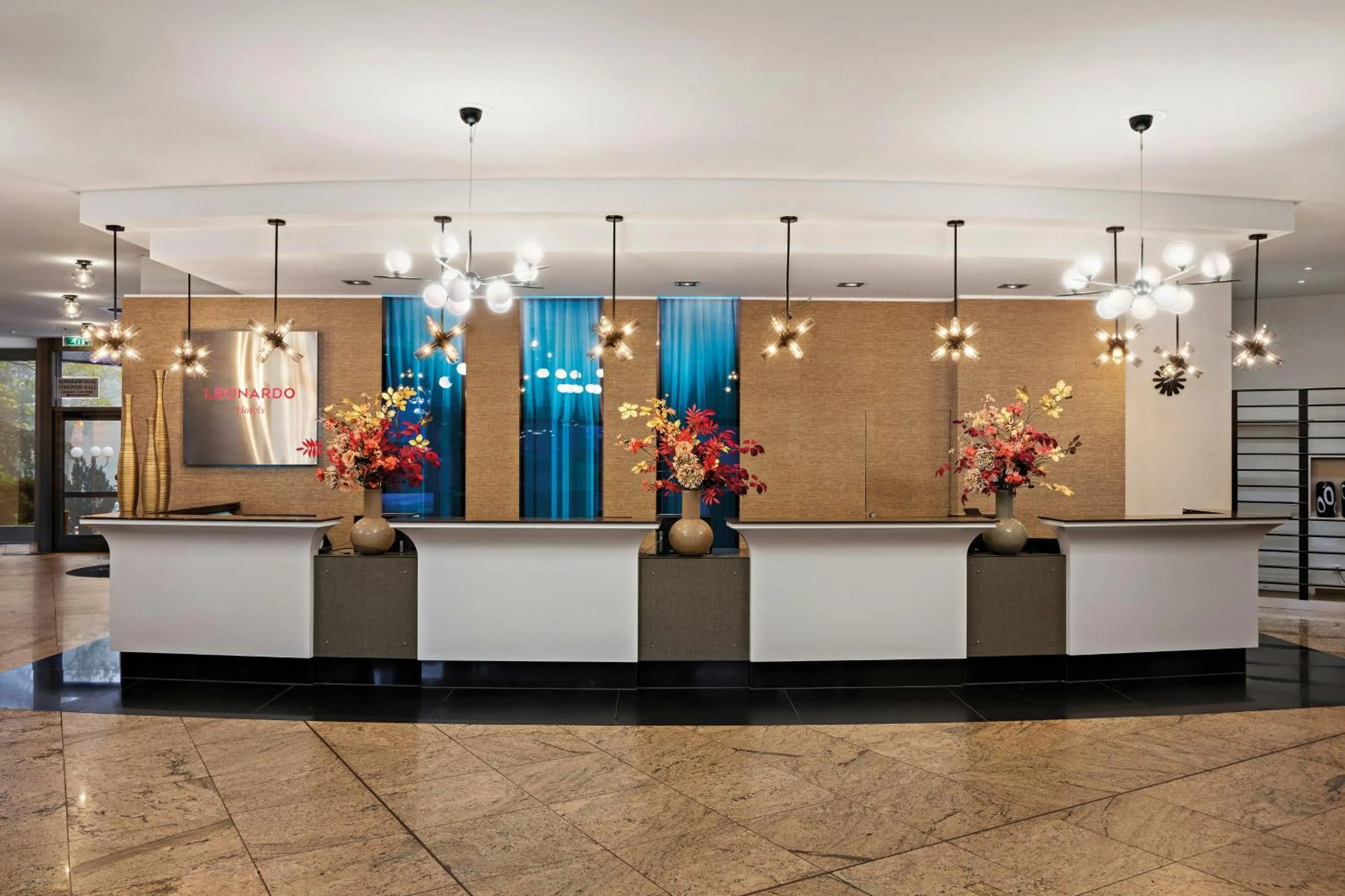 Lobby or reception in Leonardo Royal Hotel Frankfurt